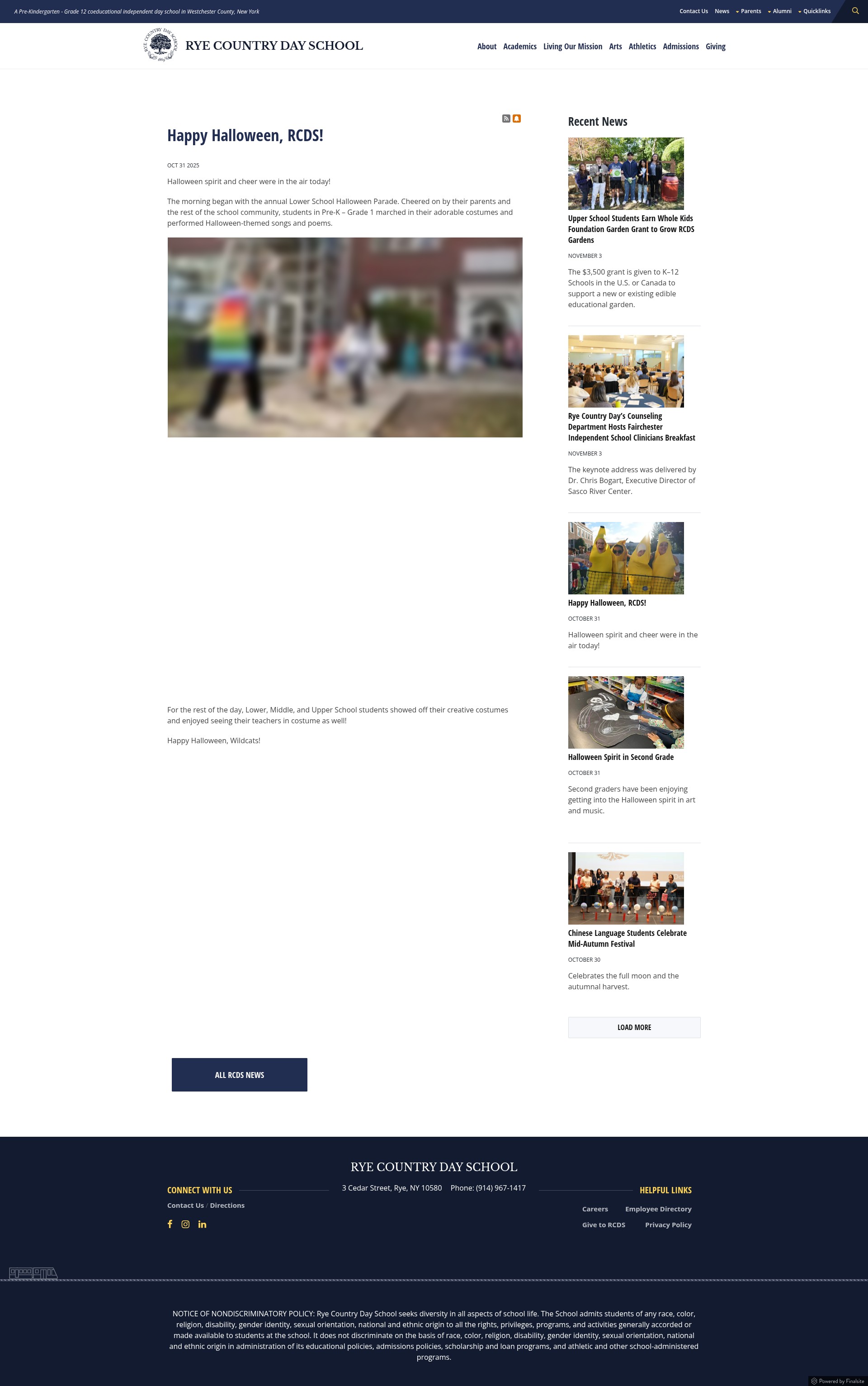 Screenshot of ryecountryday.org