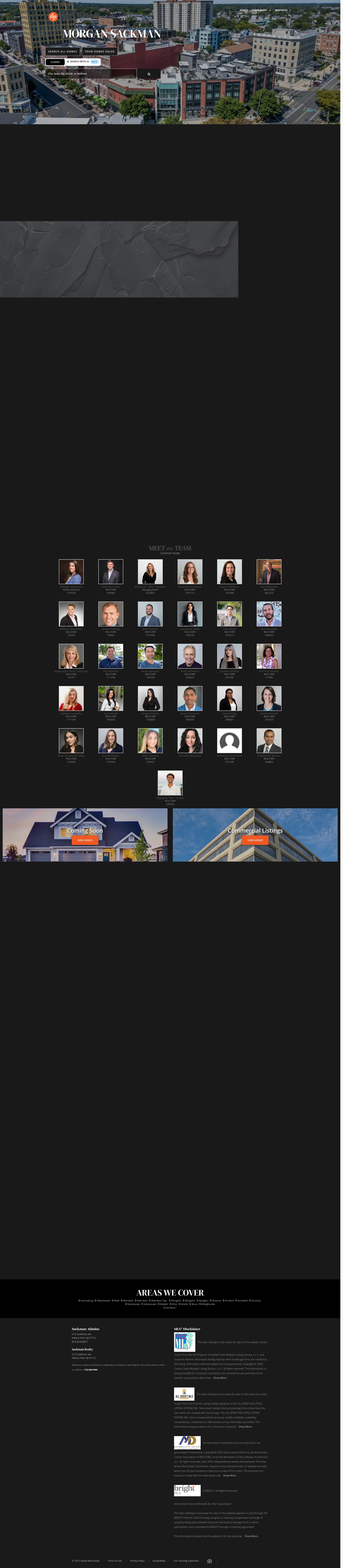Screenshot of sackmanrealty.com