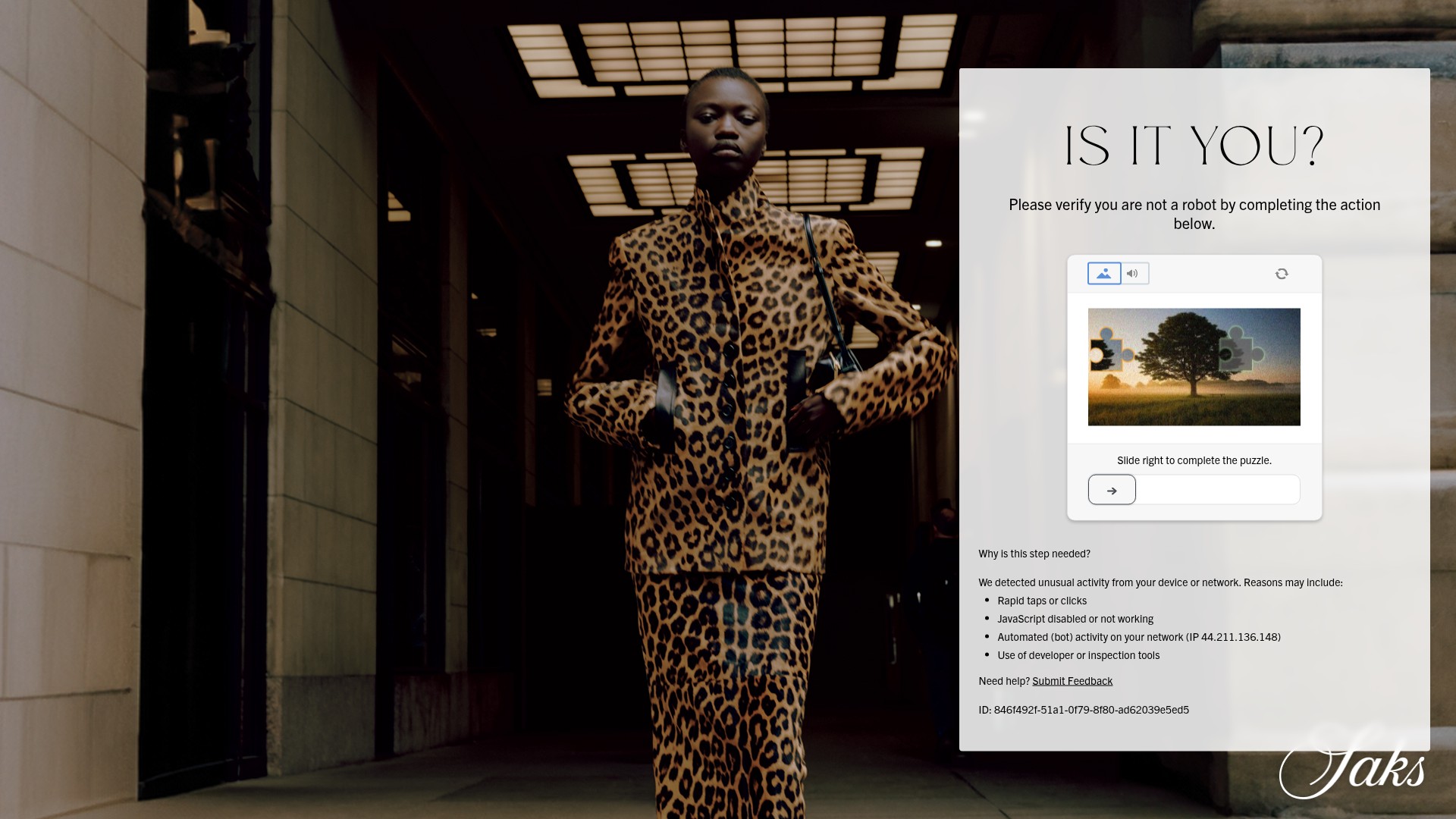 Screenshot of saksfifthavenue.com