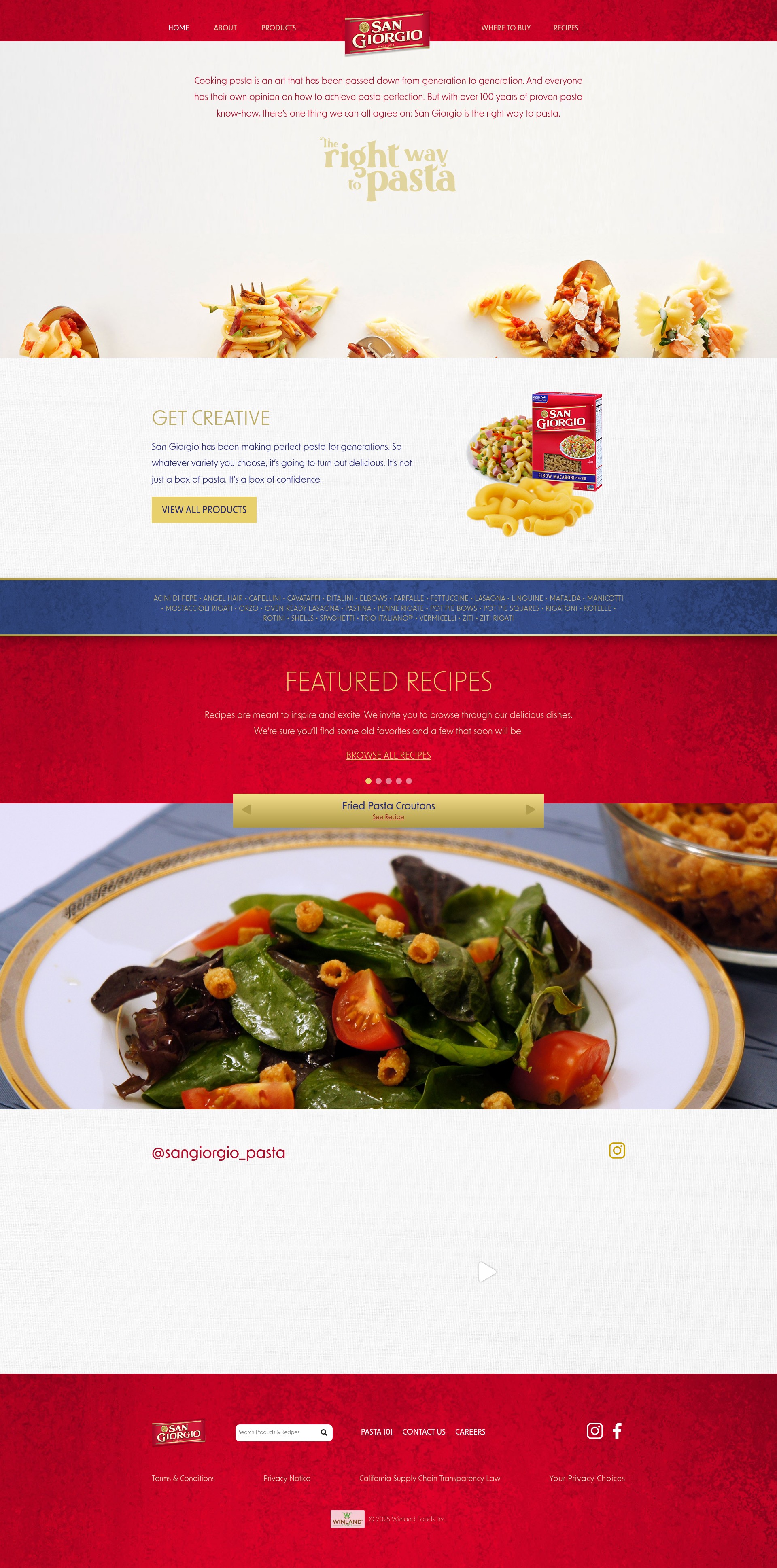 Screenshot of sangiorgio.com
