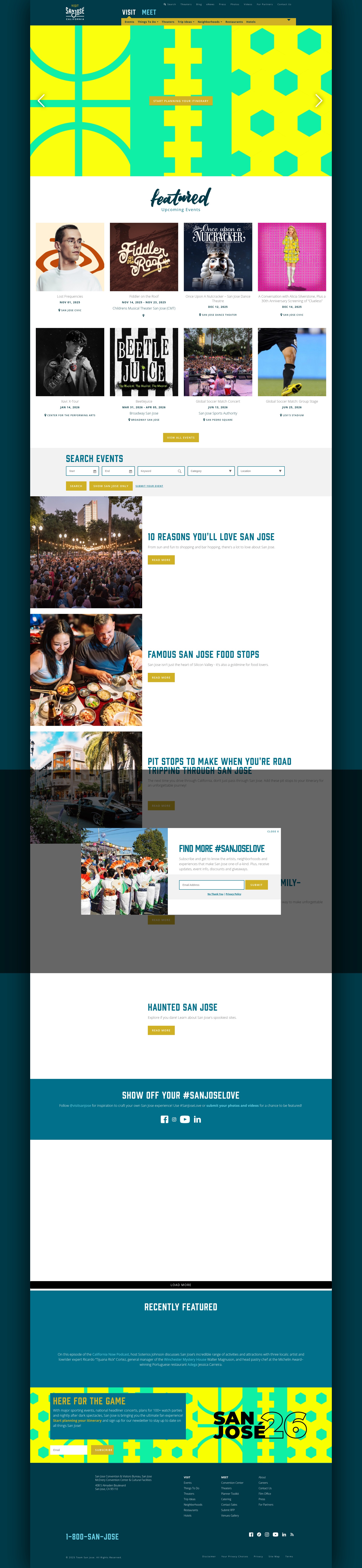 Screenshot of sanjose.org