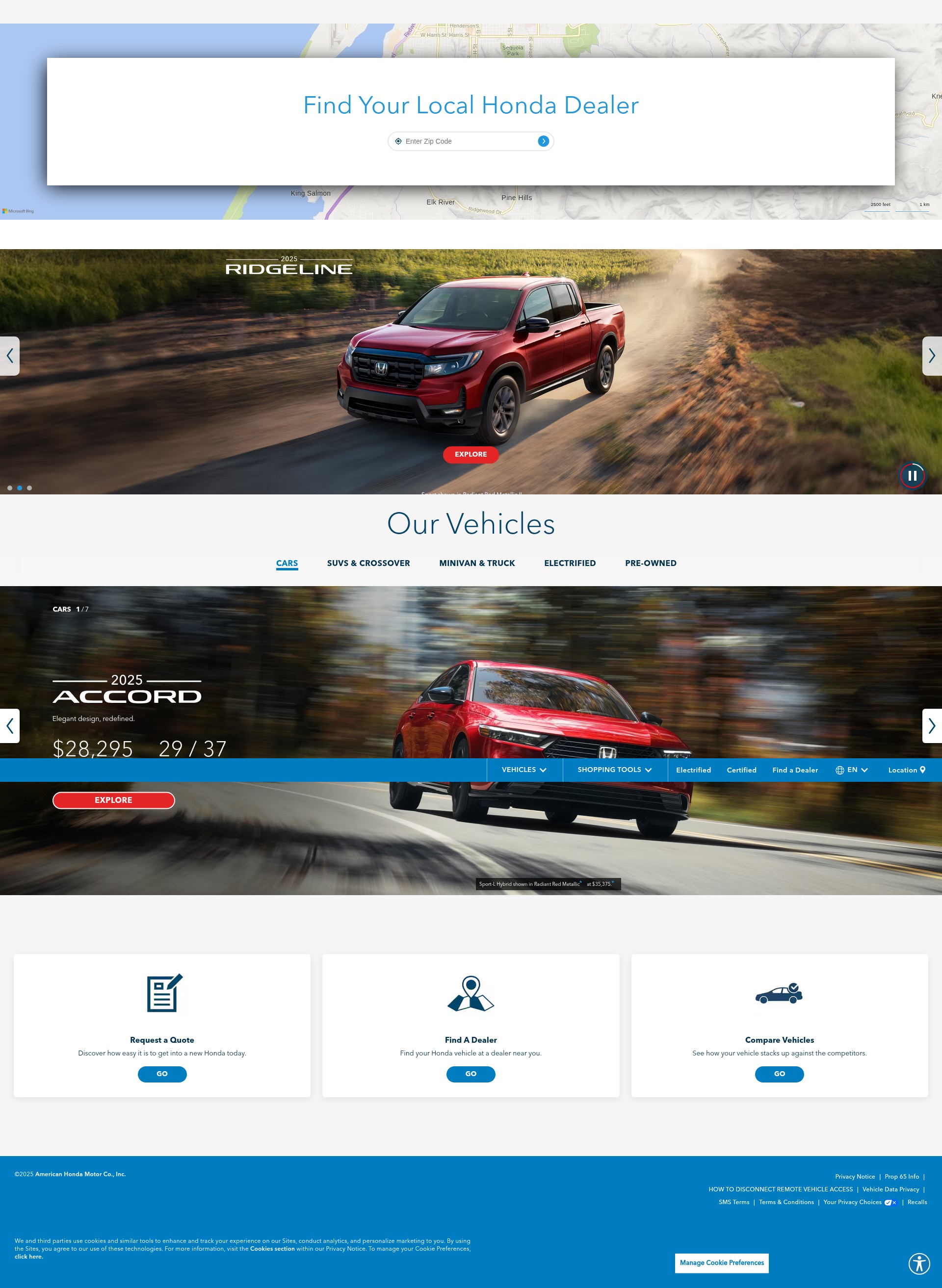Screenshot of savannahlowcountry.hondadealers.com
