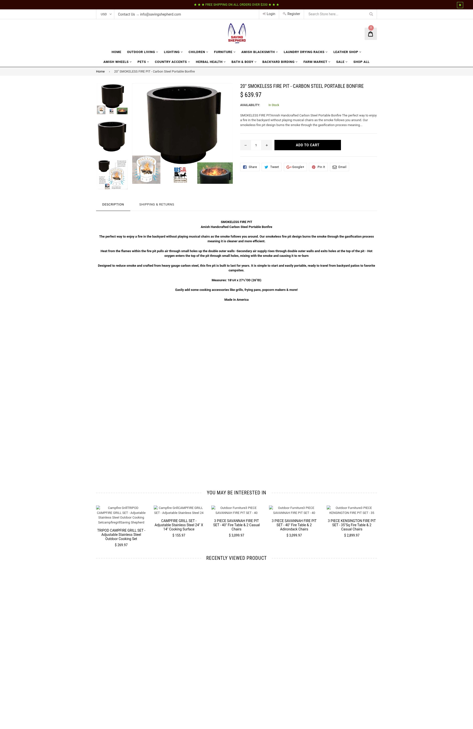 Screenshot of savingshepherd.com