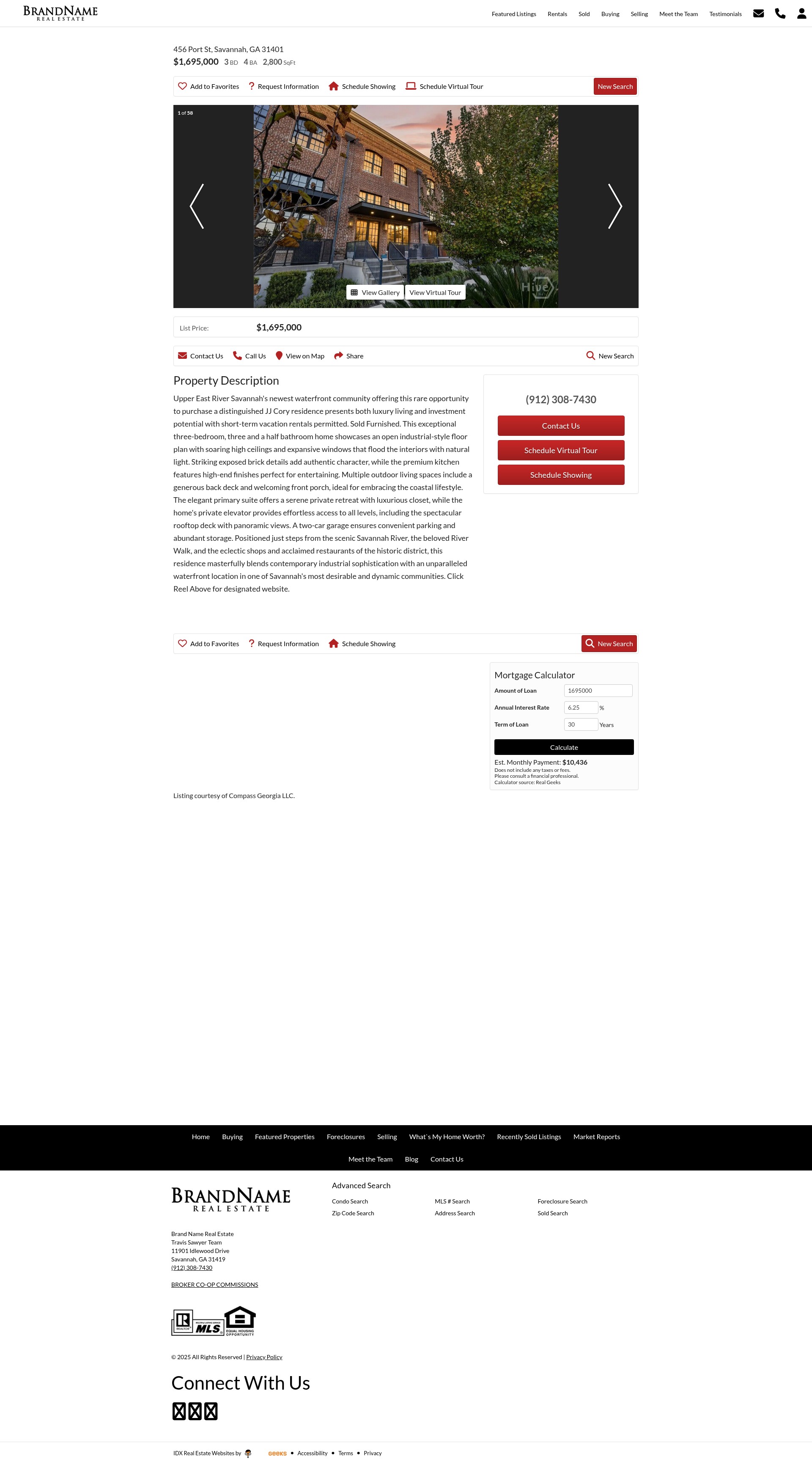 Screenshot of savrealestate.com