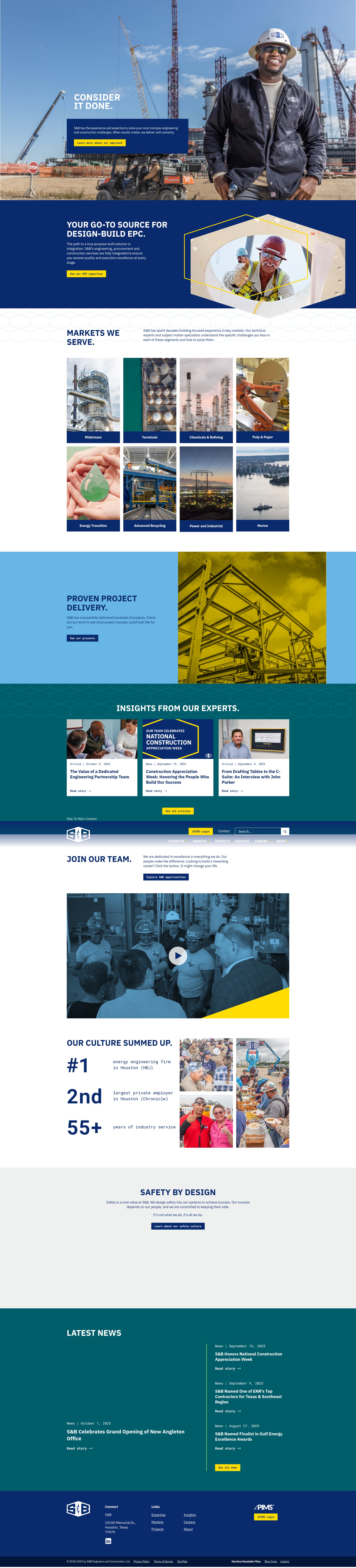 Screenshot of sbec.com