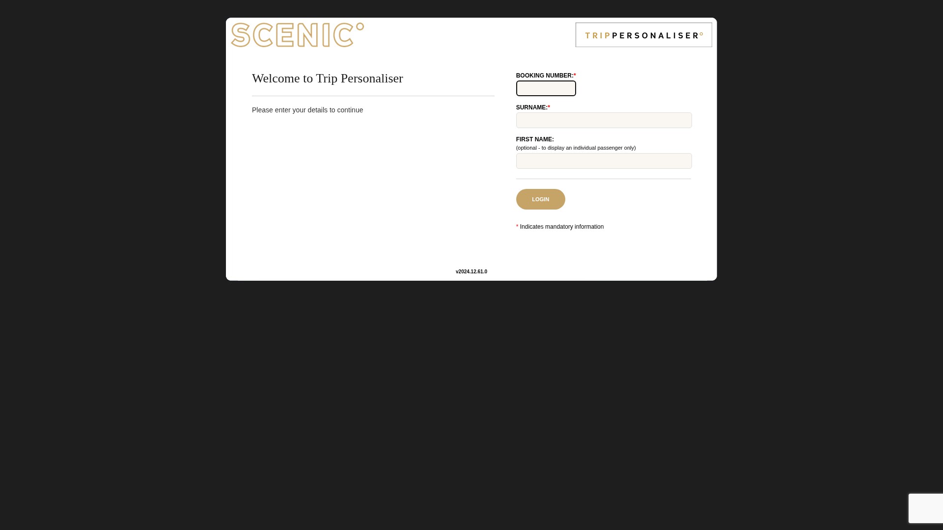 Screenshot of scenicusa.com