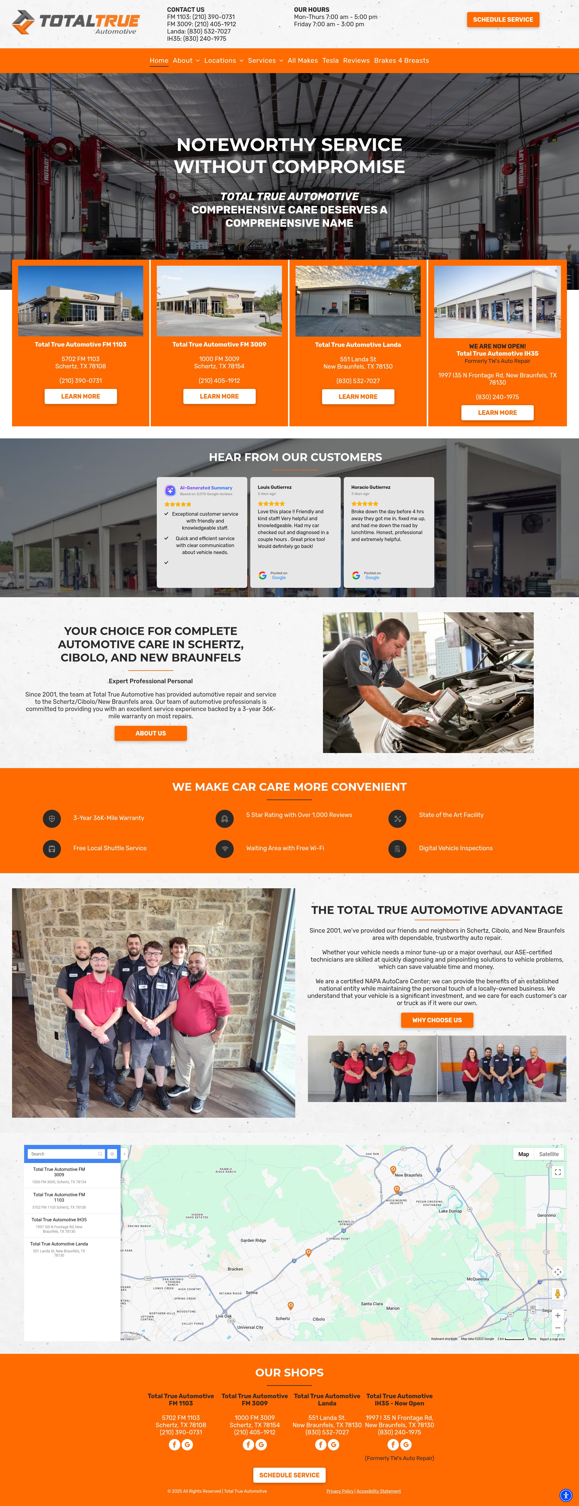 Screenshot of schertzauto.com