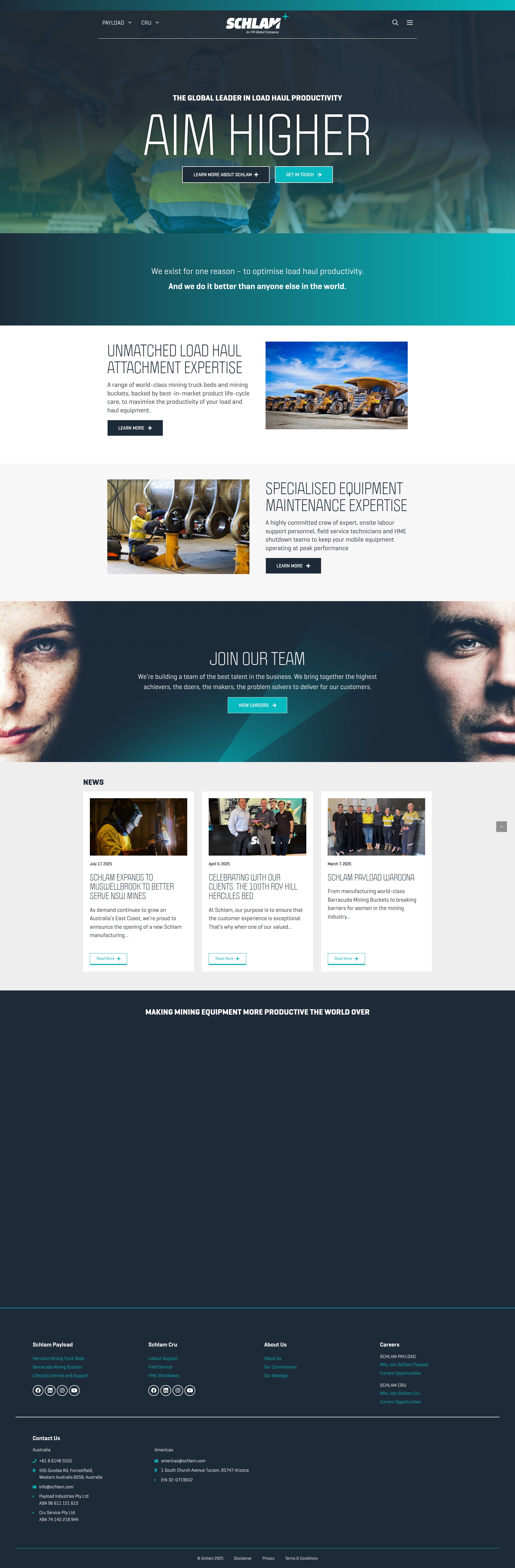 Screenshot of schlam.com