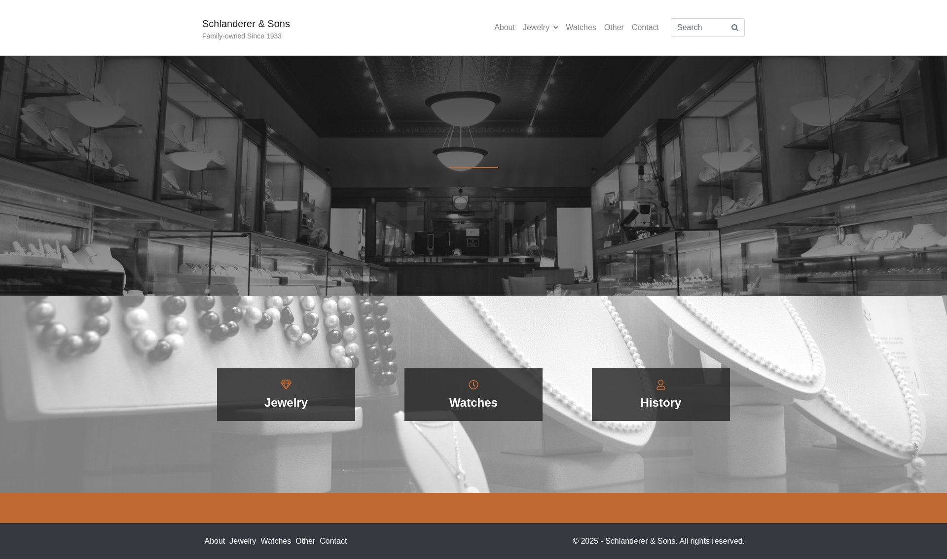 Screenshot of schlandererandsonsjewelry.com