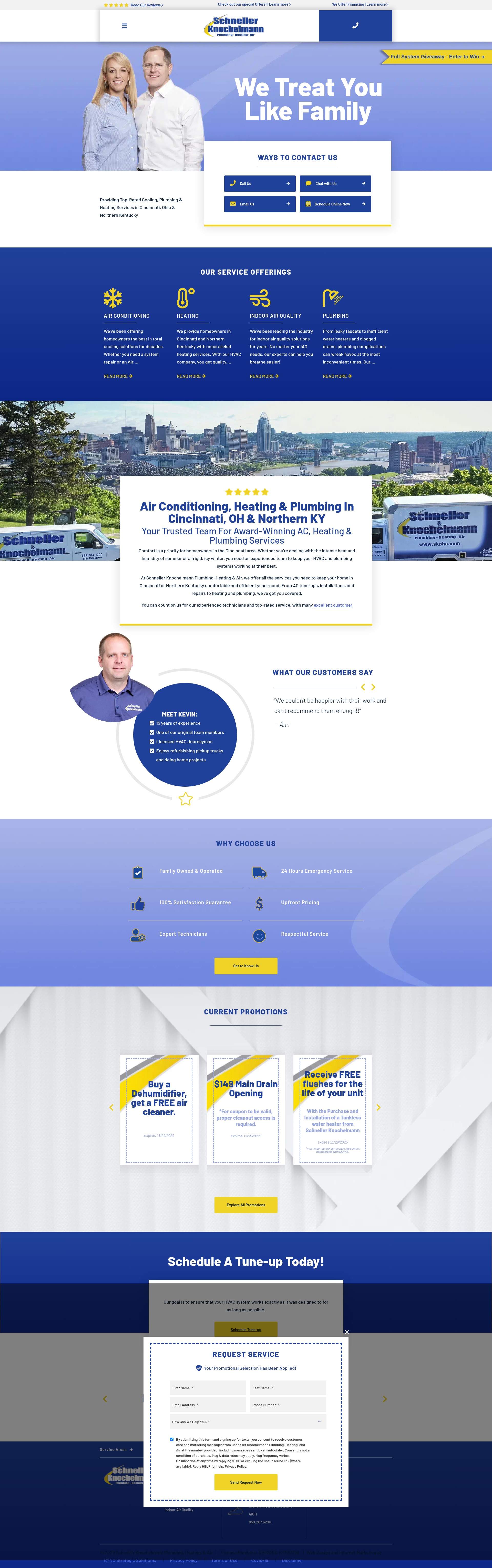 Screenshot of schnellerair.com