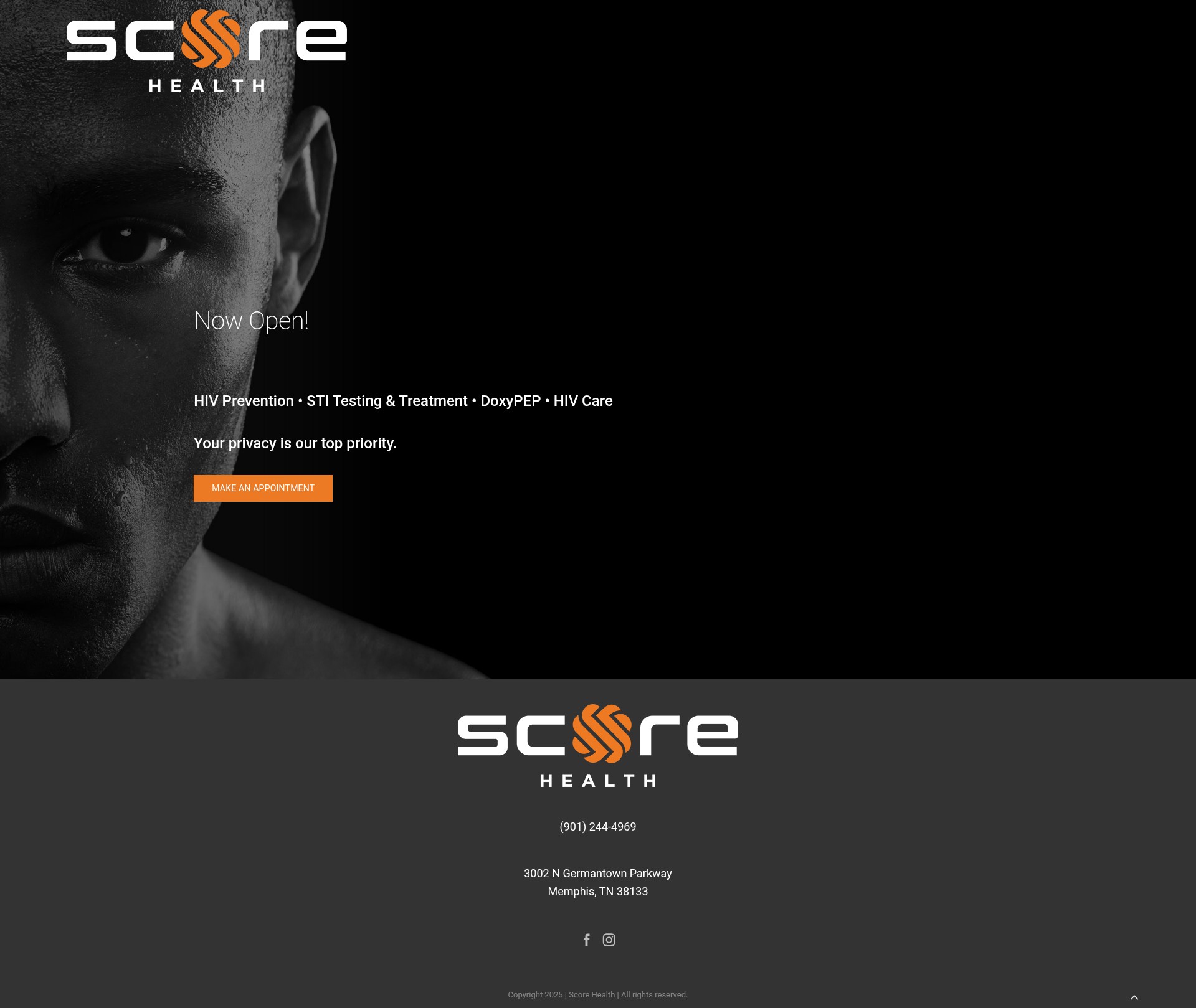 Screenshot of scorehealth.org