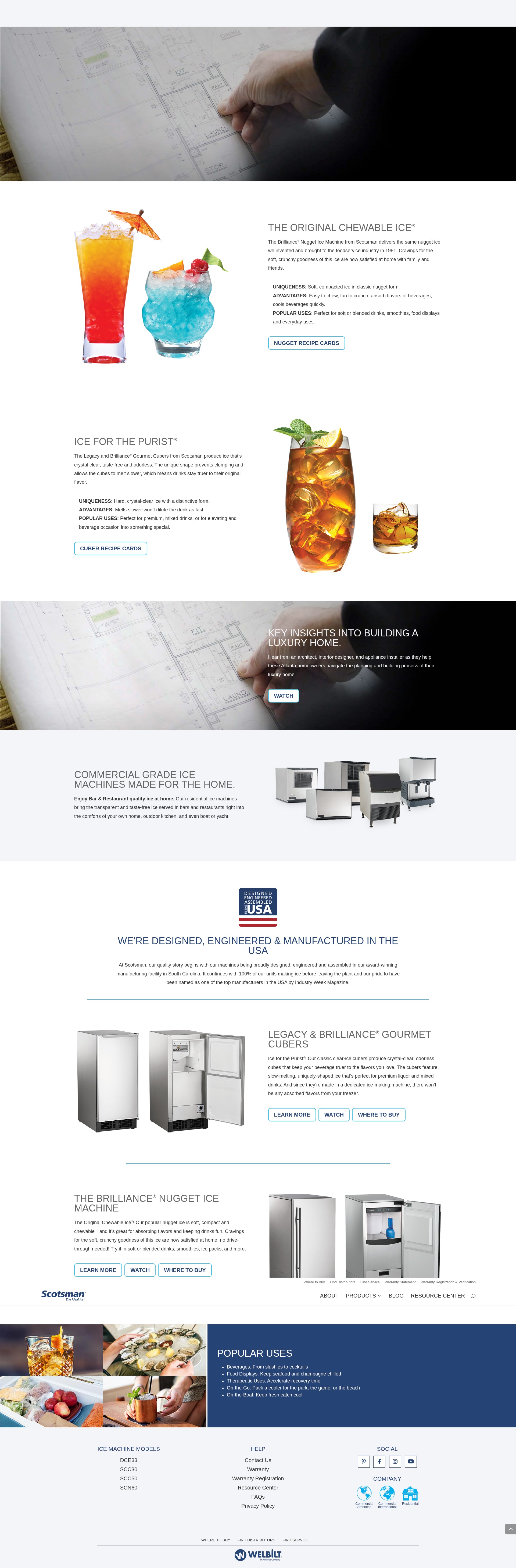 Screenshot of scotsmanhomeice.com