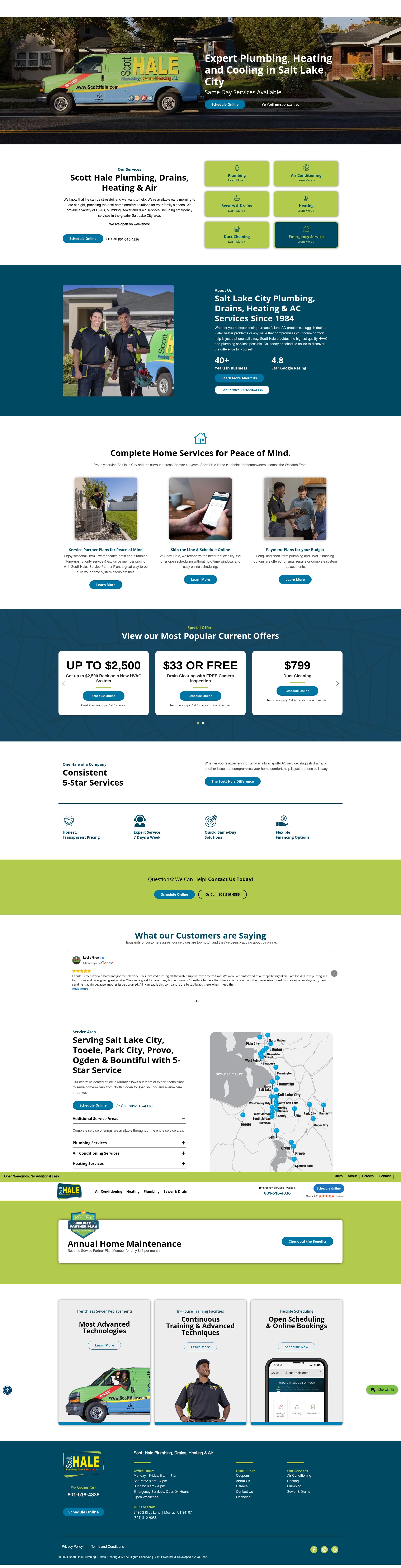 Screenshot of scotthale.com