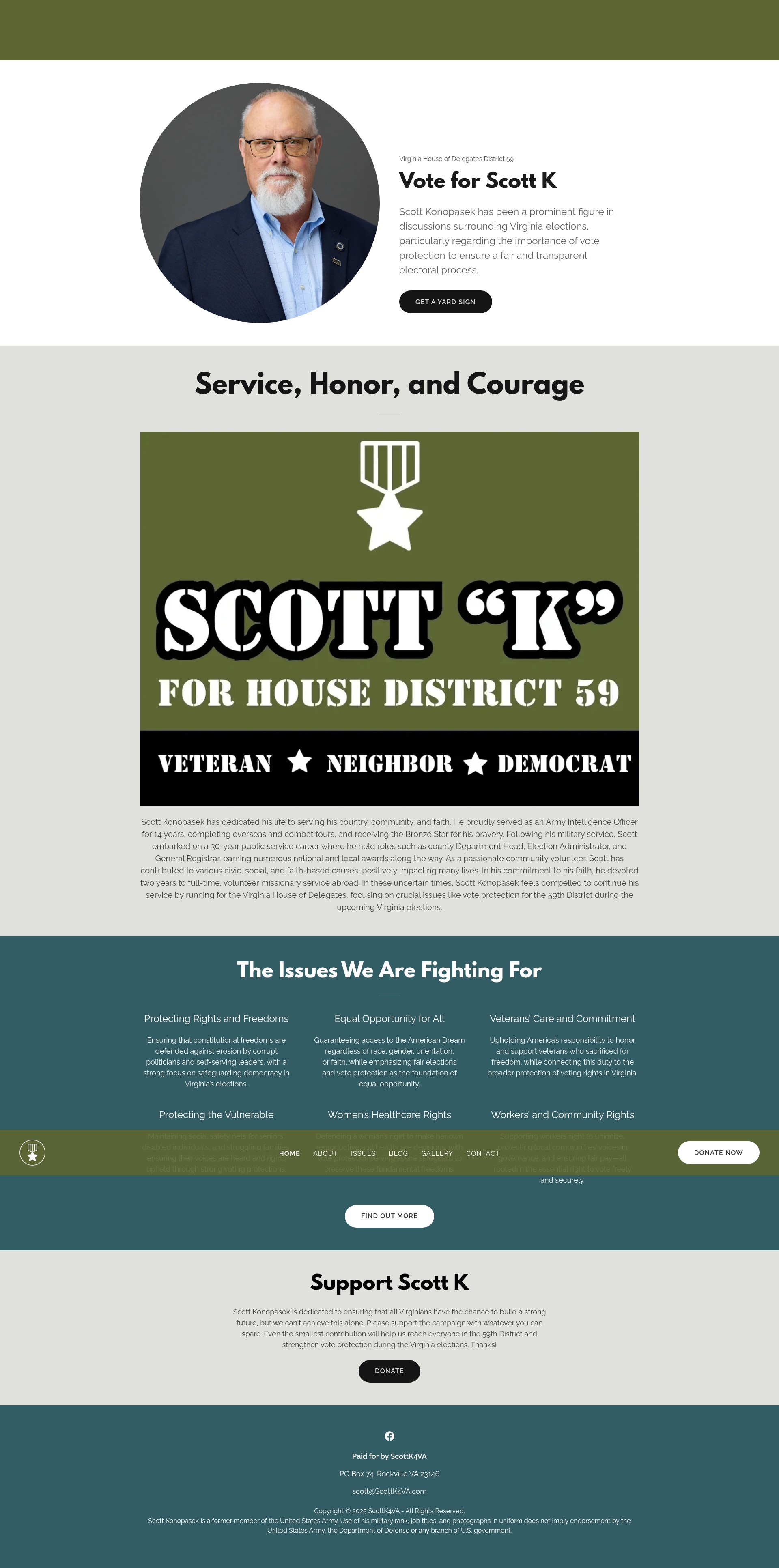 Screenshot of scottk4va.com