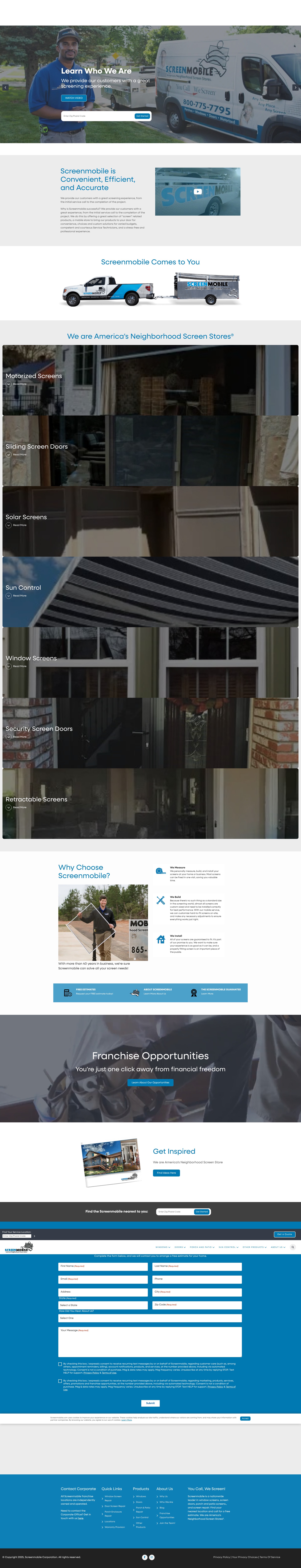 Screenshot of screenmobile.com