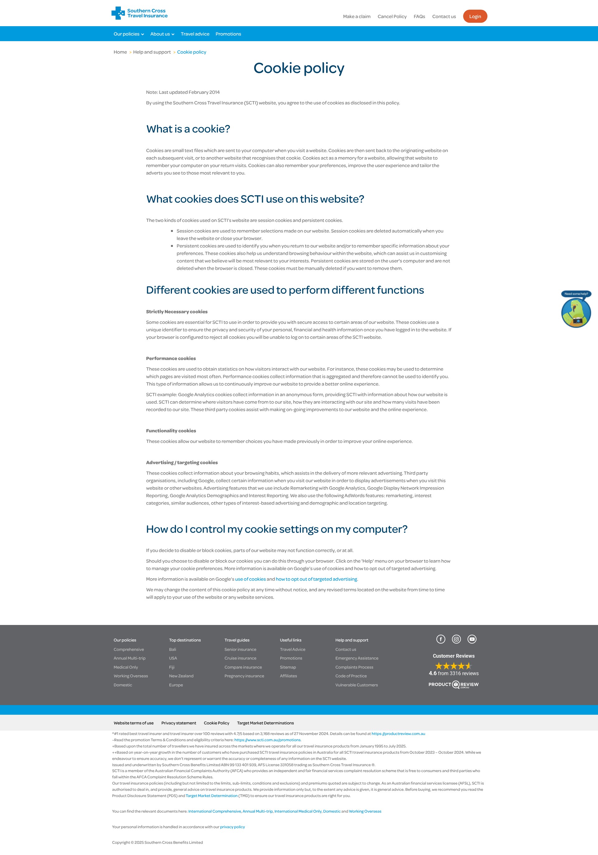 Screenshot of scti.com.au