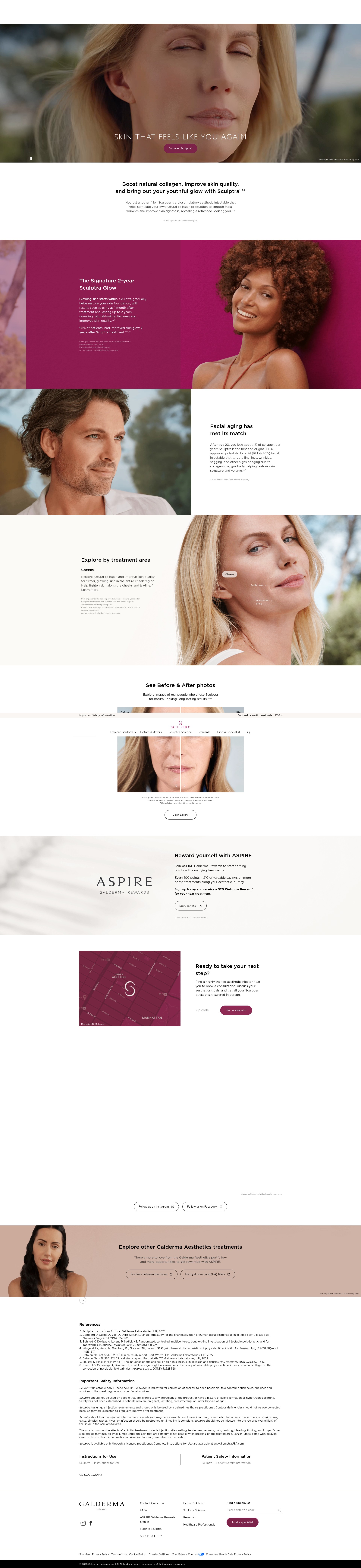 Screenshot of sculptrausa.com