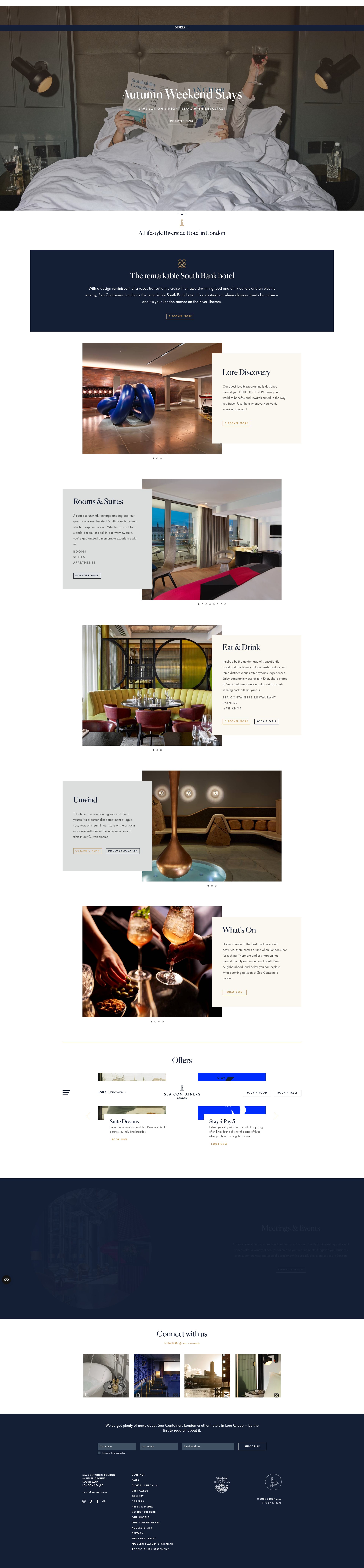 Screenshot of seacontainerslondon.com