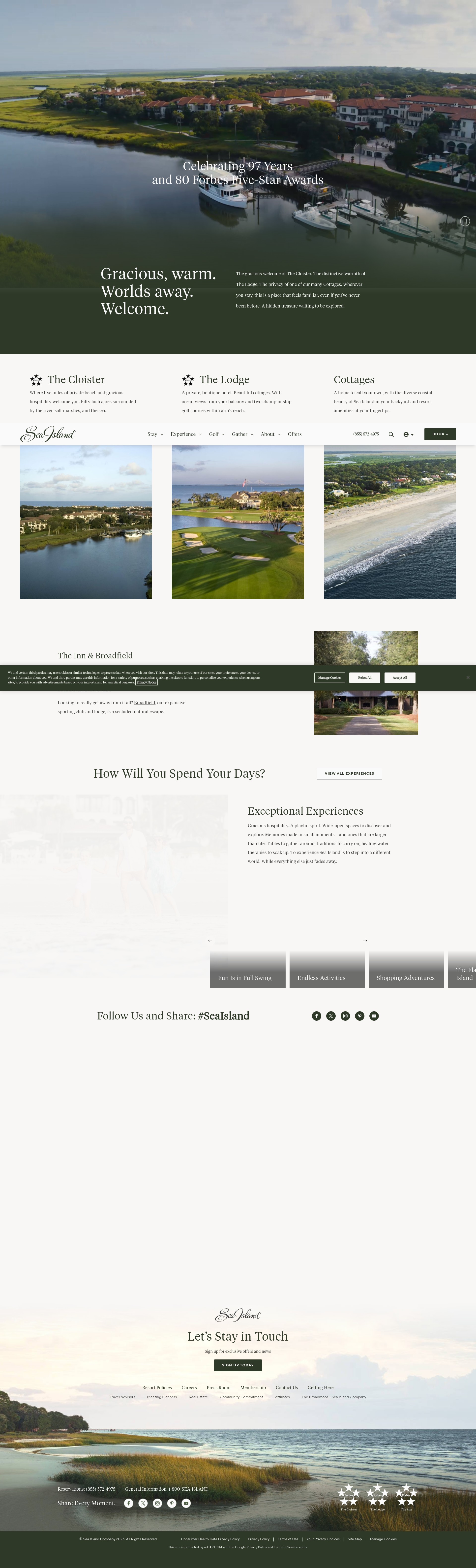 Screenshot of seaisland.com