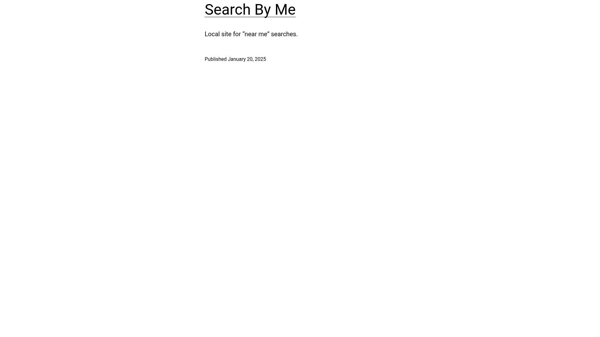 Screenshot of searchbyme.com