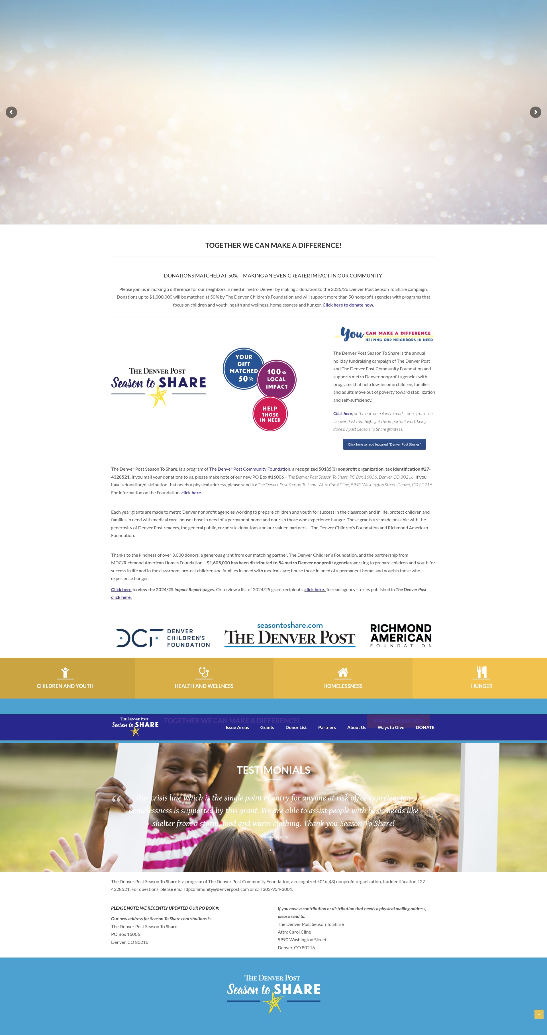 Screenshot of seasontoshare.com