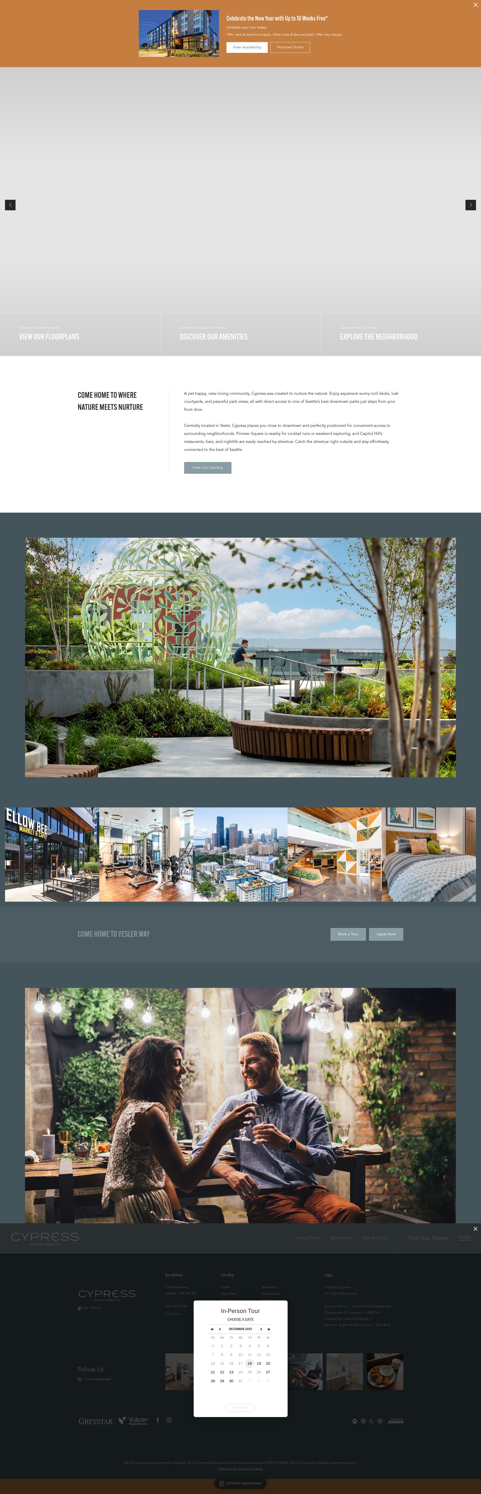 Screenshot of seattlecypress.com