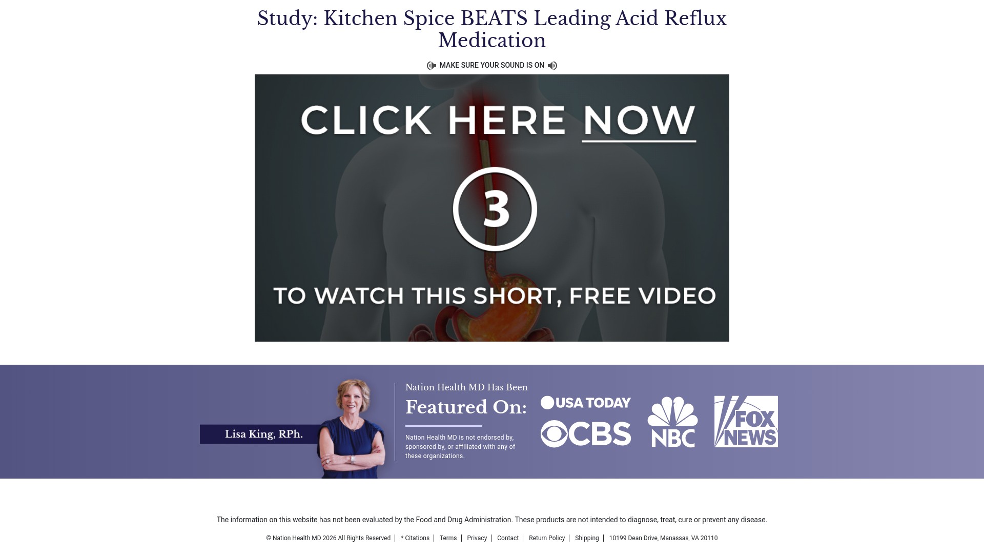 Screenshot of secretpanacea.com