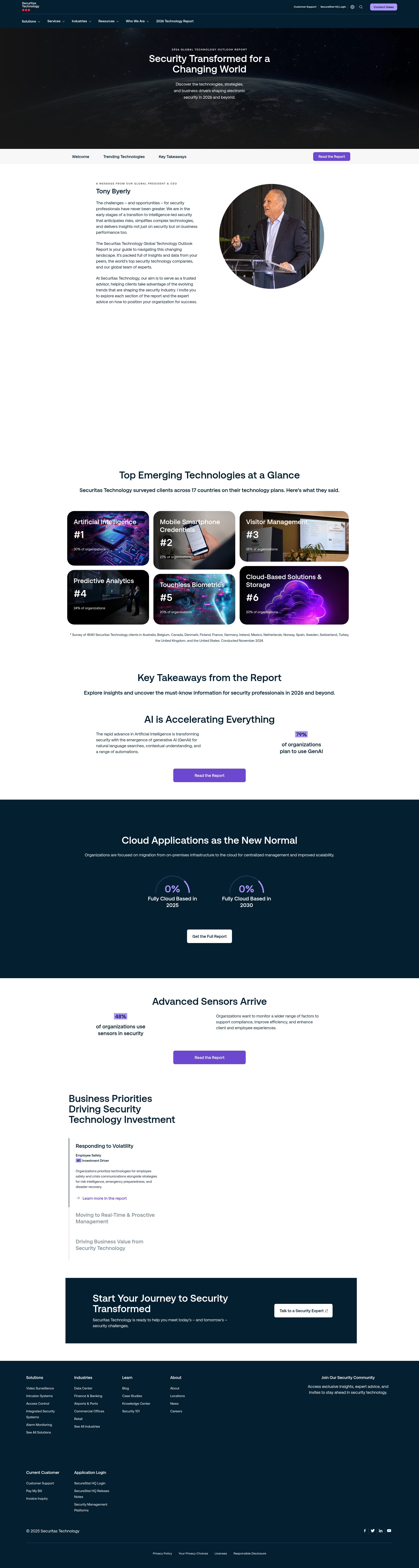 Screenshot of securitastechnology.com