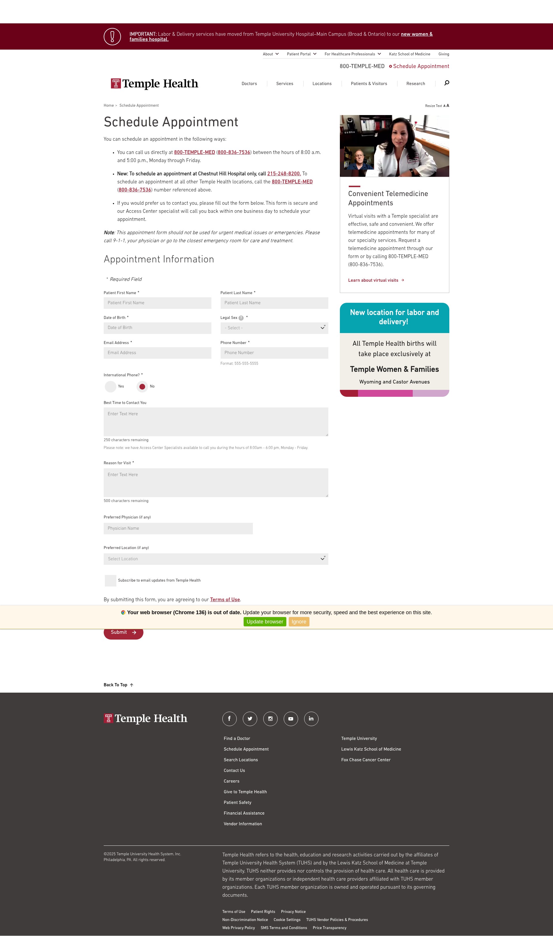 Screenshot of see.templehealth.org