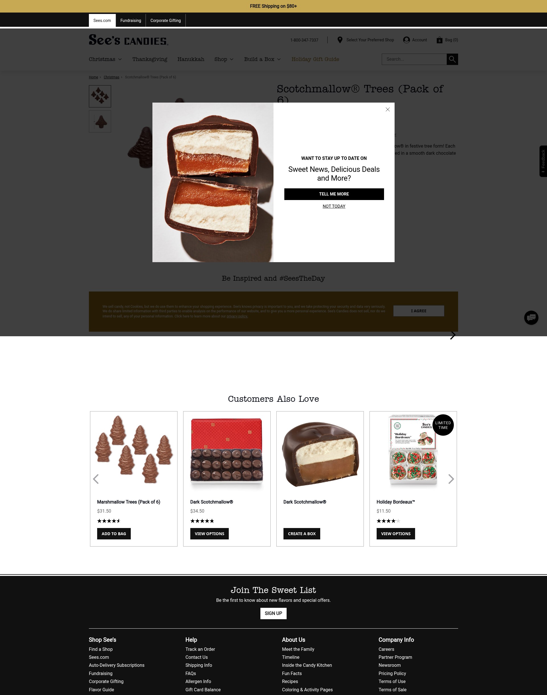 Screenshot of sees.com