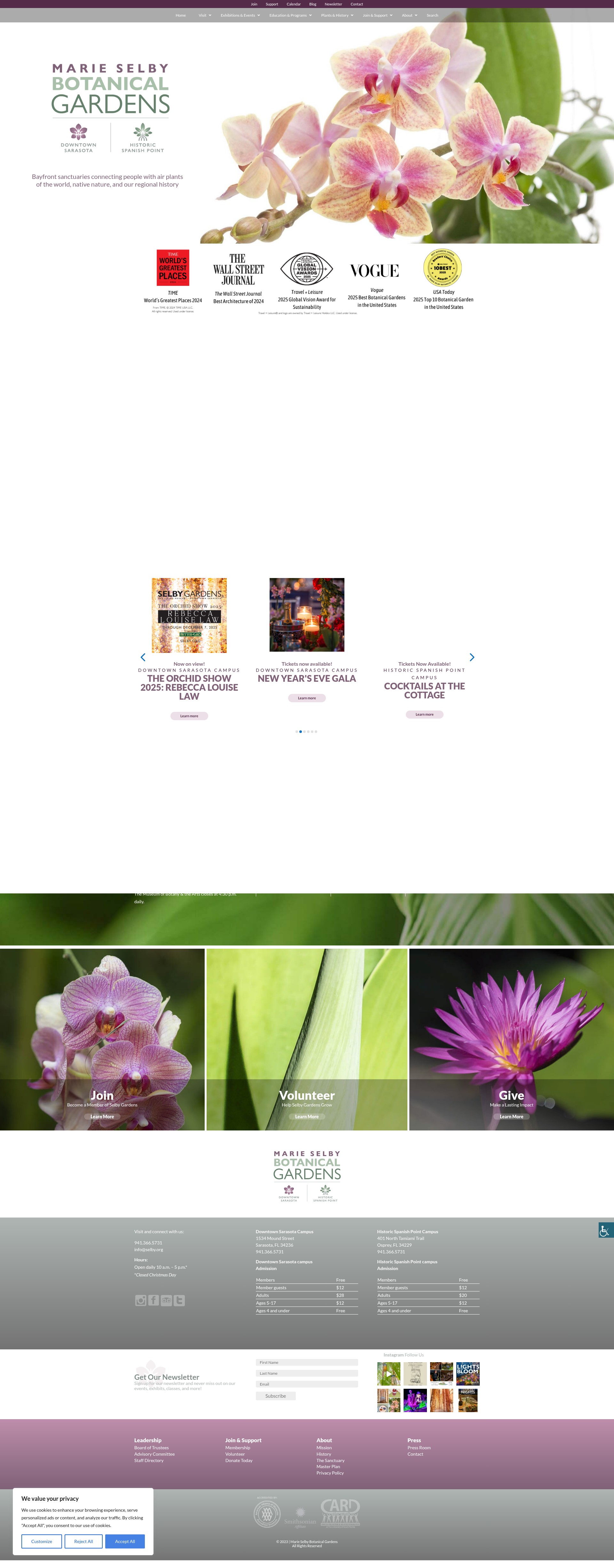 Screenshot of selby.org