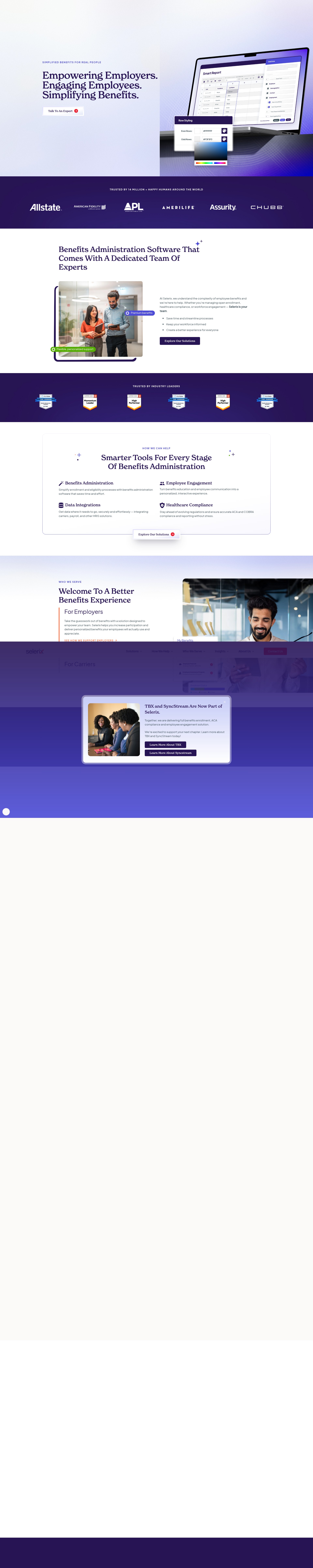Screenshot of selerix.com