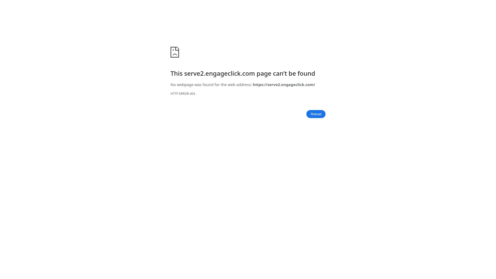 Screenshot of serve2.engageclick.com