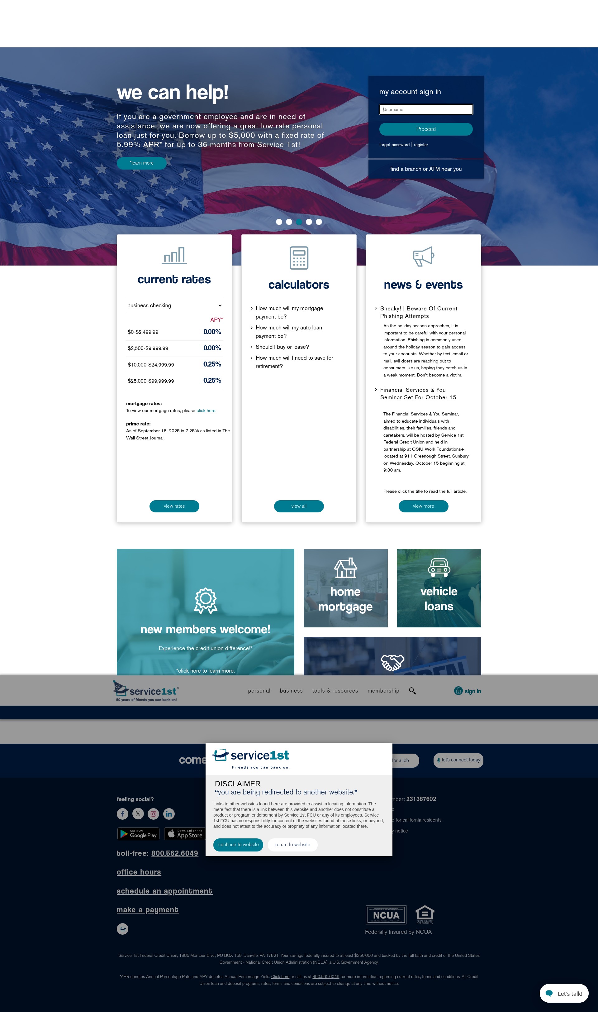Screenshot of service1.org