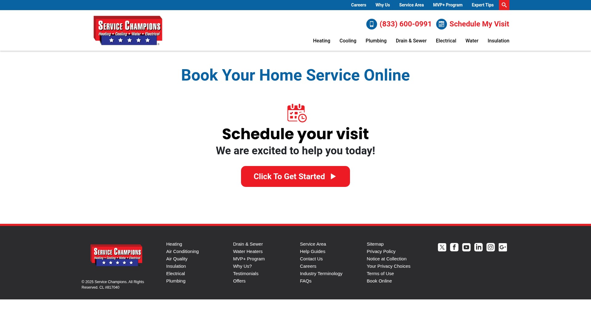 Screenshot of servicechampions.net