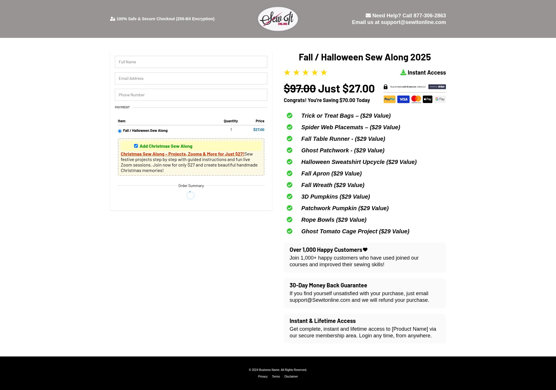 Screenshot of sewitonline.com