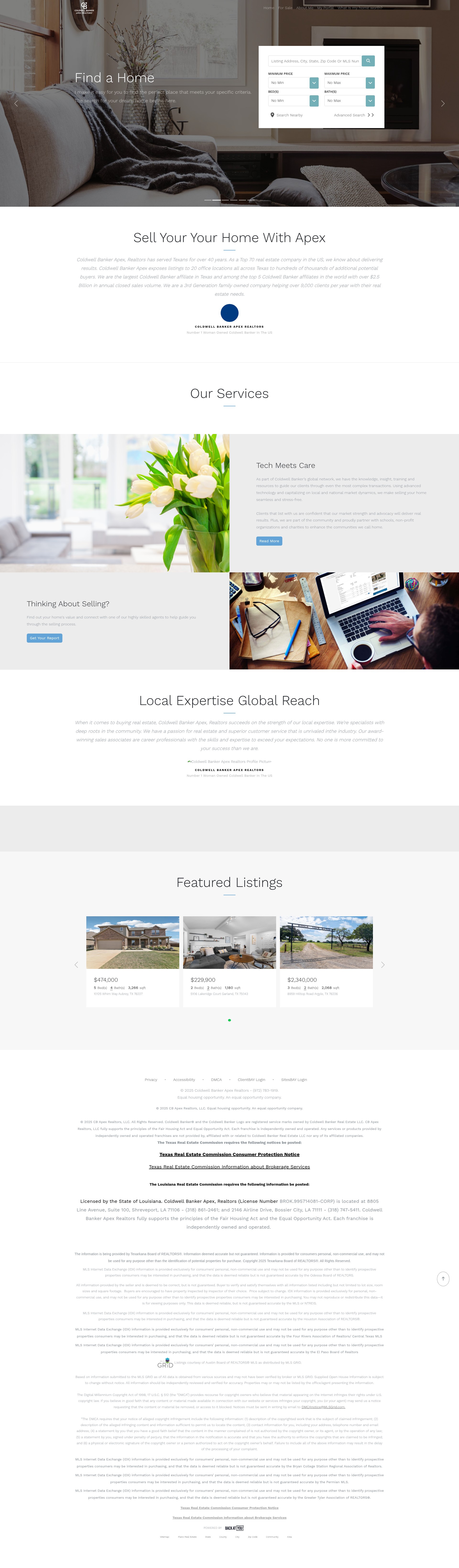 Screenshot of sfaivre.cbapex.com