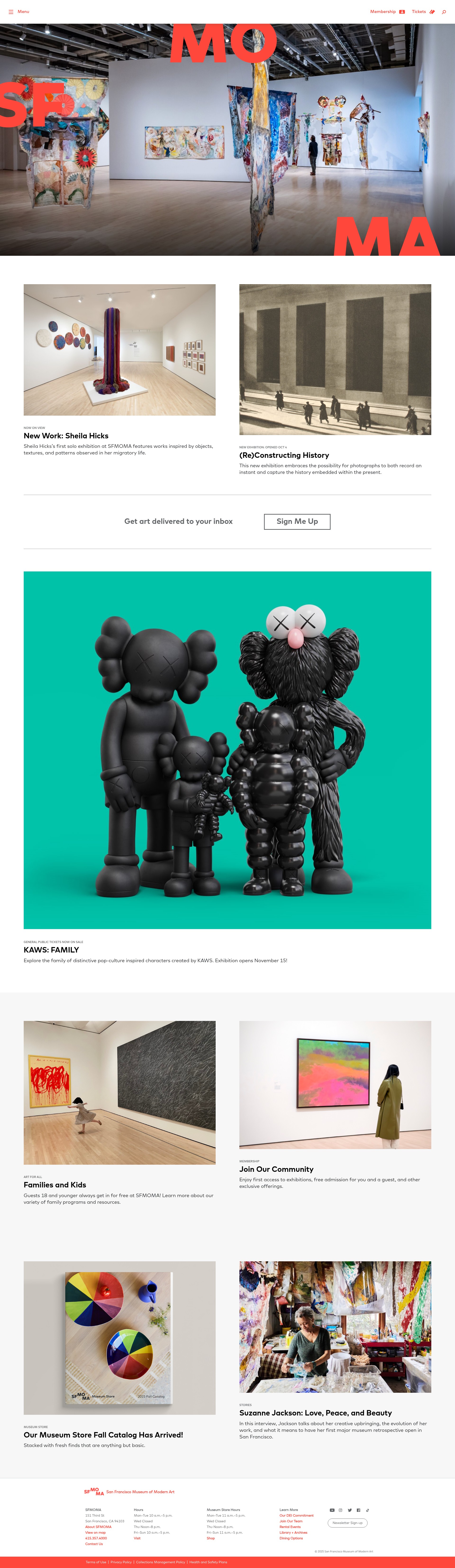 Screenshot of sfmoma.org