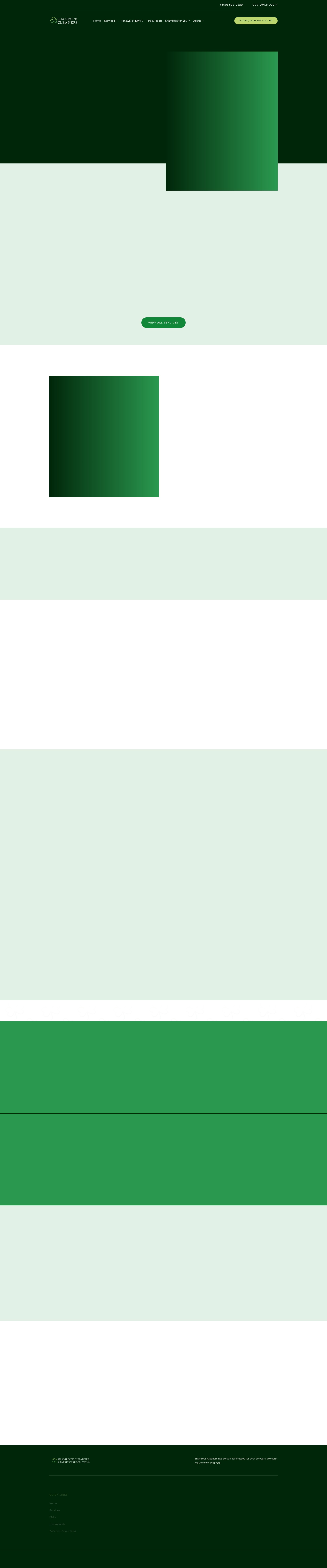 Screenshot of shamrocktally.com