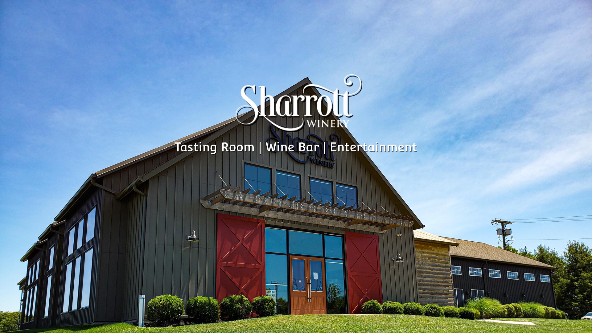 Screenshot of sharrottwinery.com