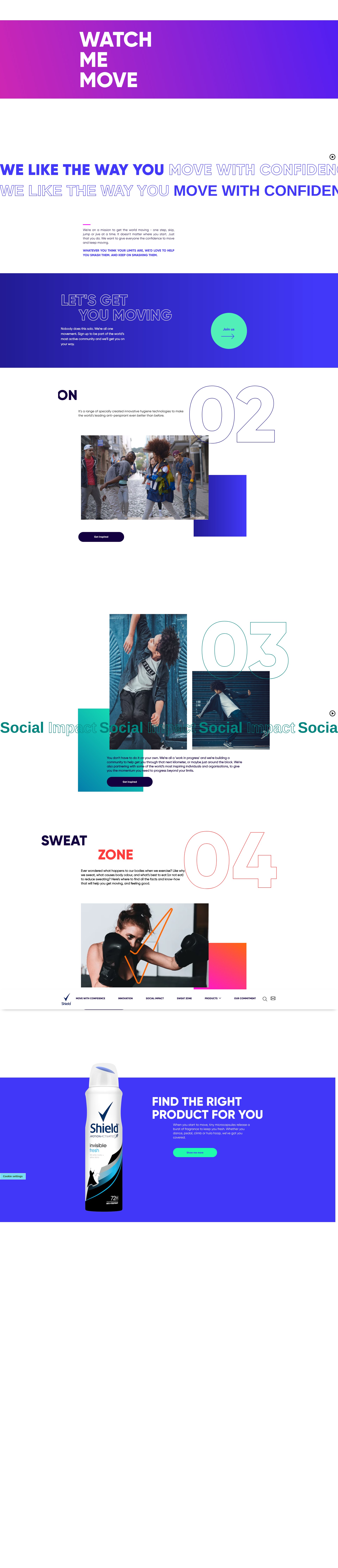 Screenshot of shield.co.za