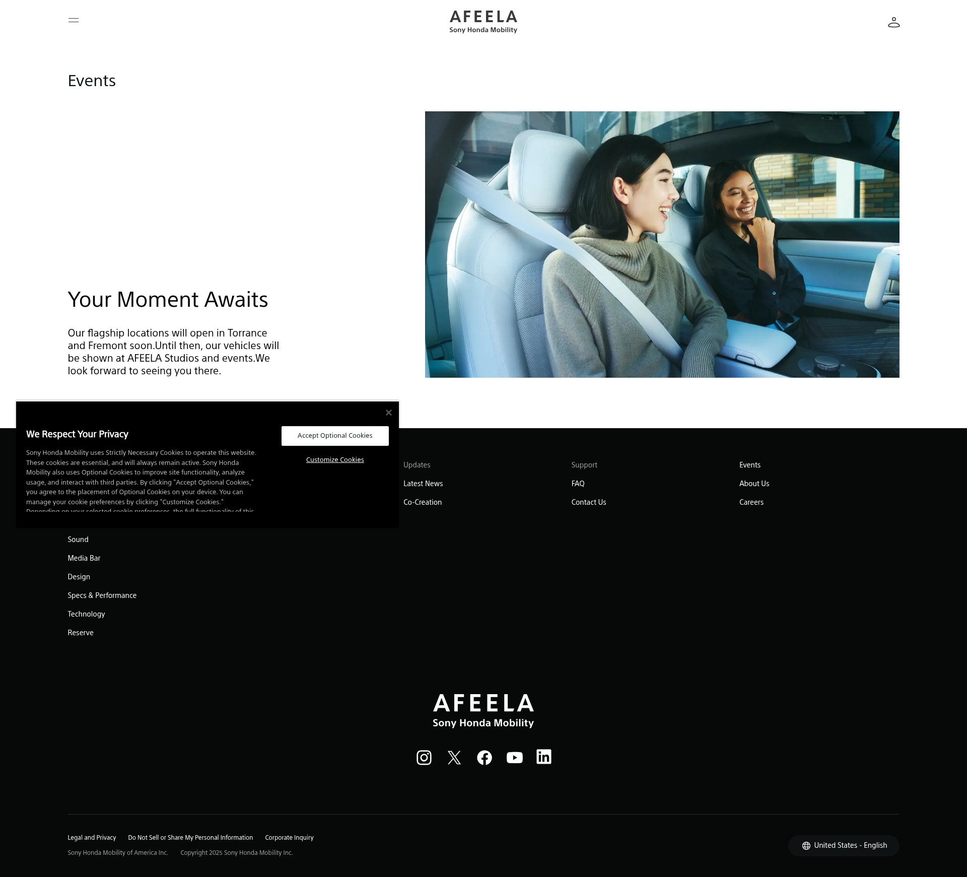 Screenshot of shm-afeela.com