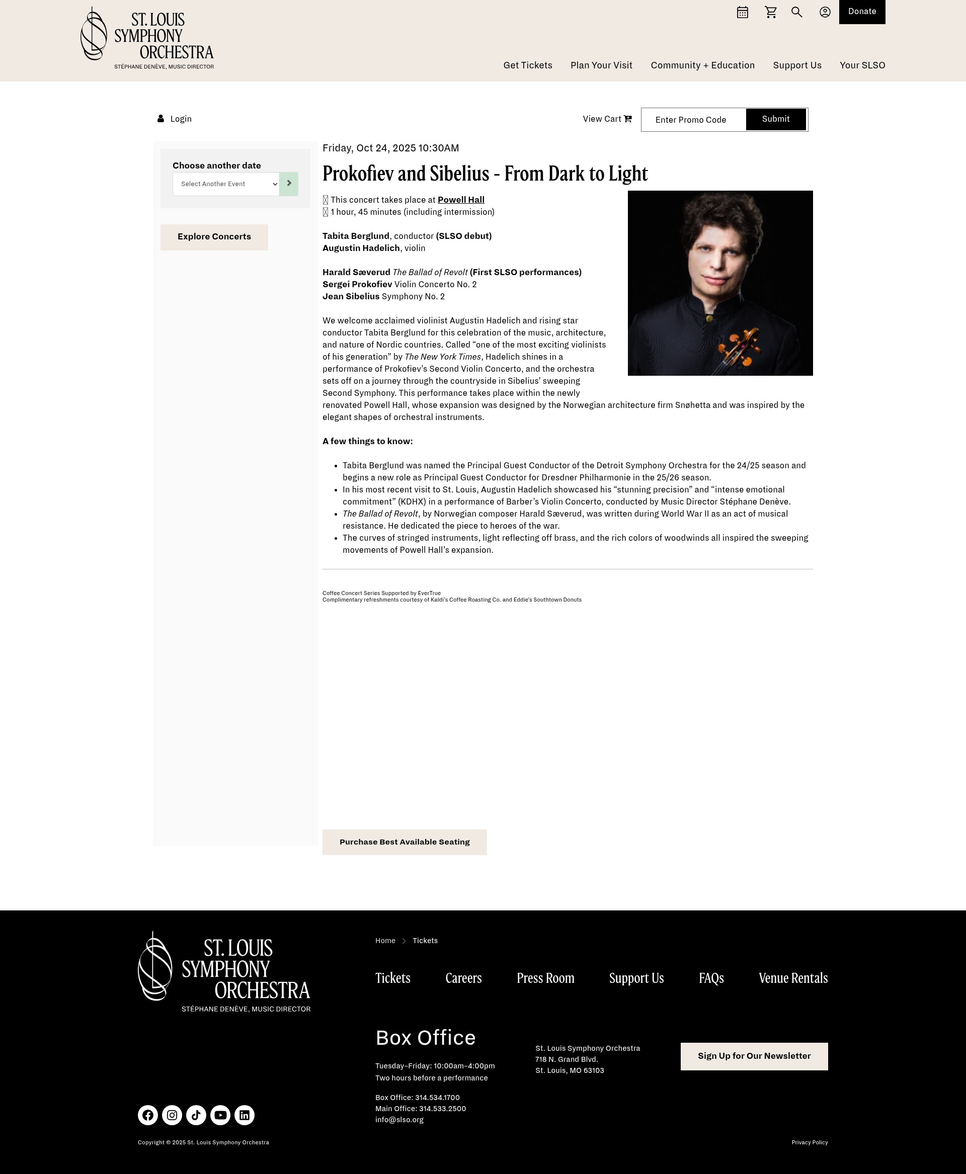 Screenshot of shop.slso.org