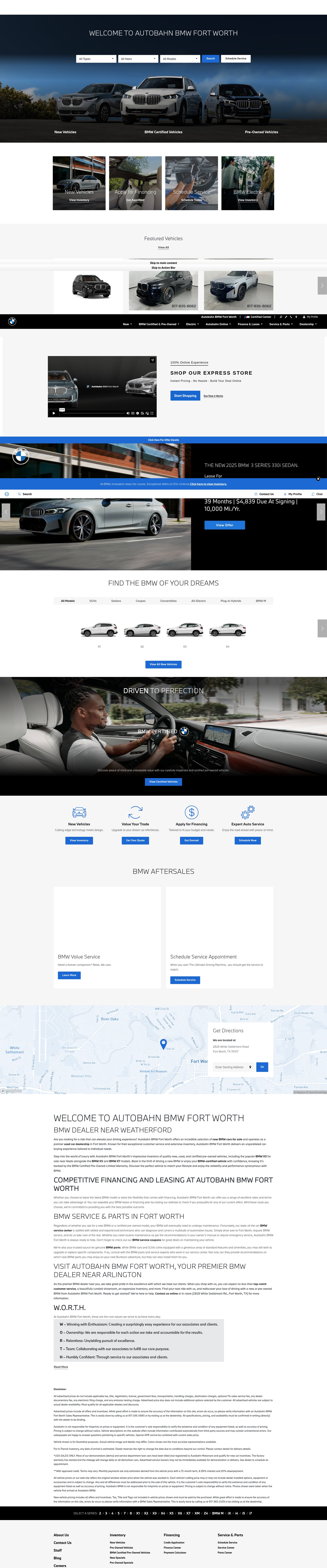 Screenshot of shopautobahnbmw.com