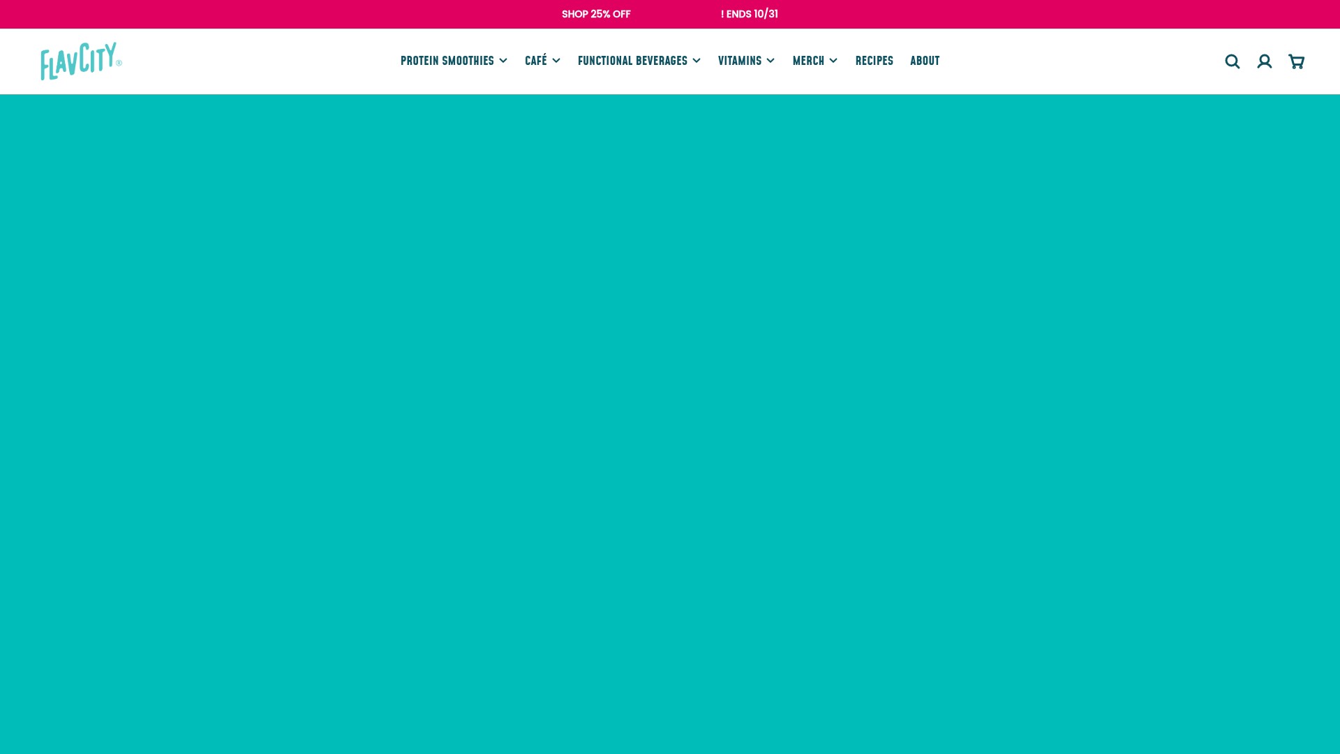 Screenshot of shopflavcity.com