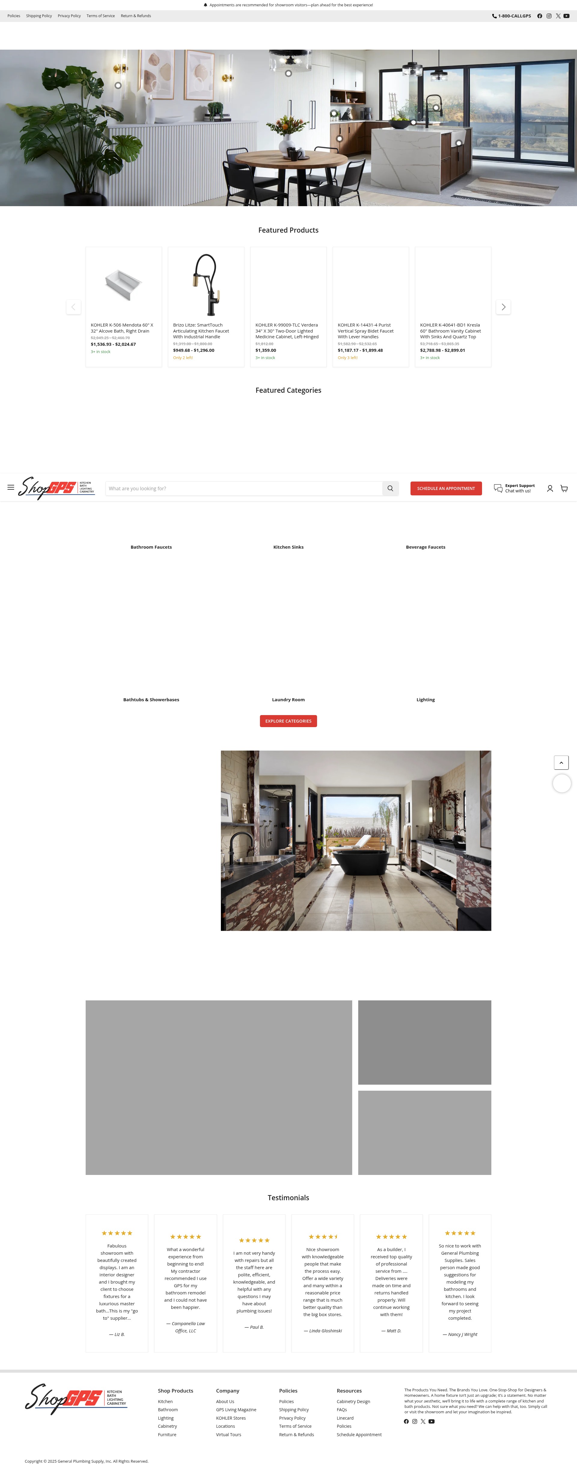 Screenshot of shopgps.com