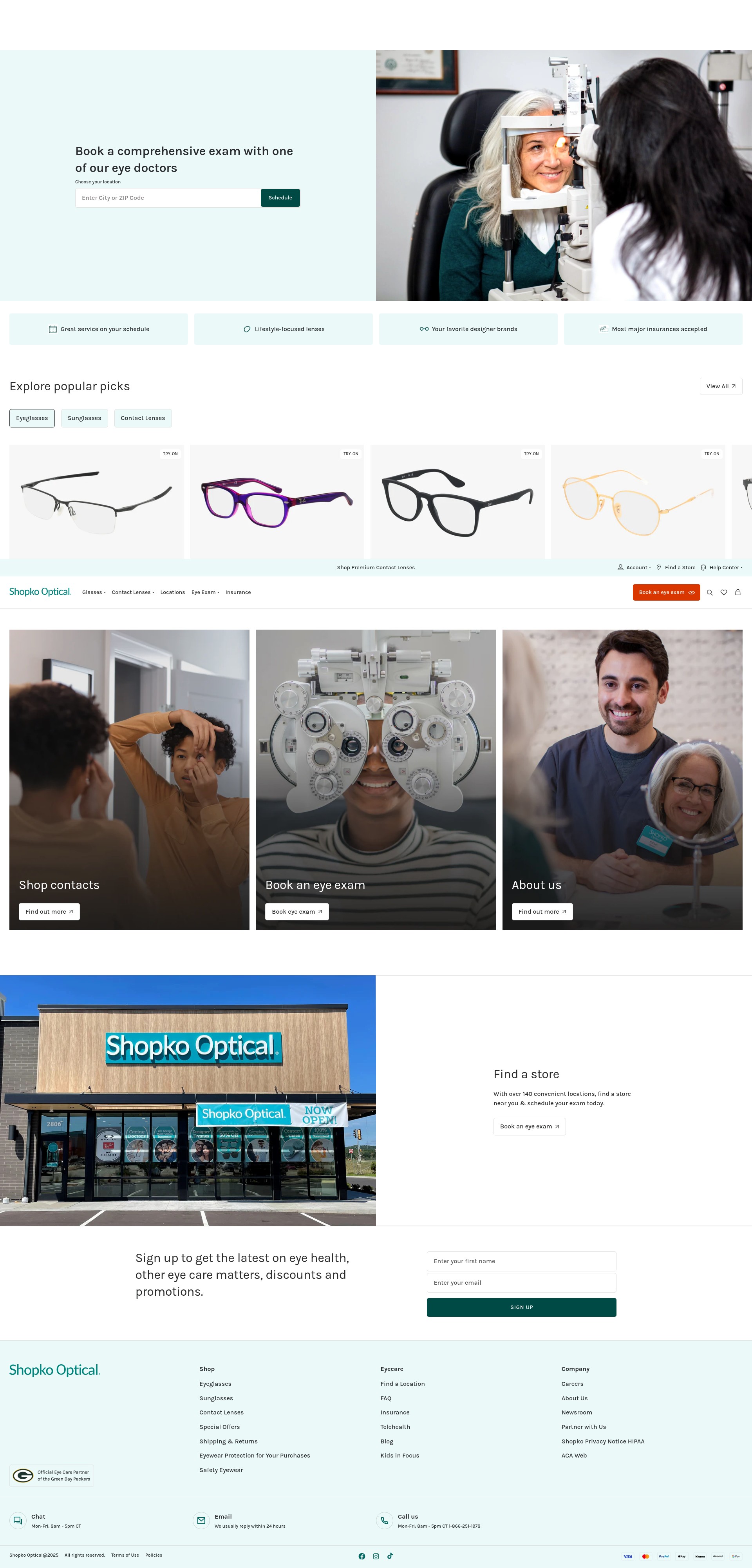 Screenshot of shopko.com