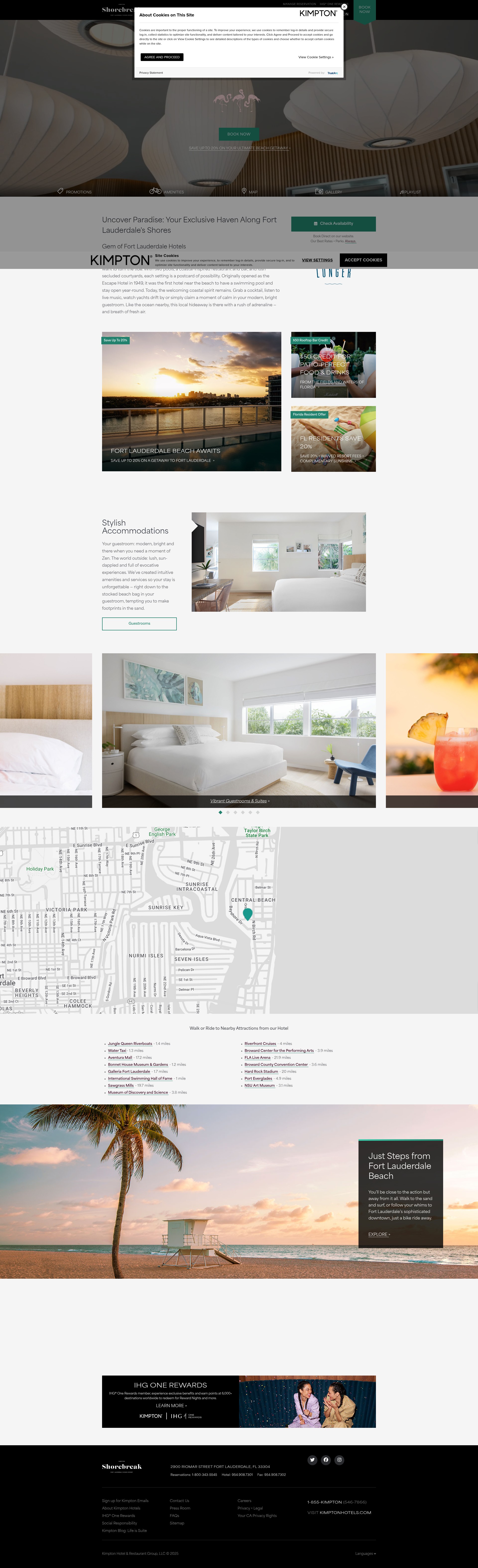 Screenshot of shorebreakfortlauderdale.com