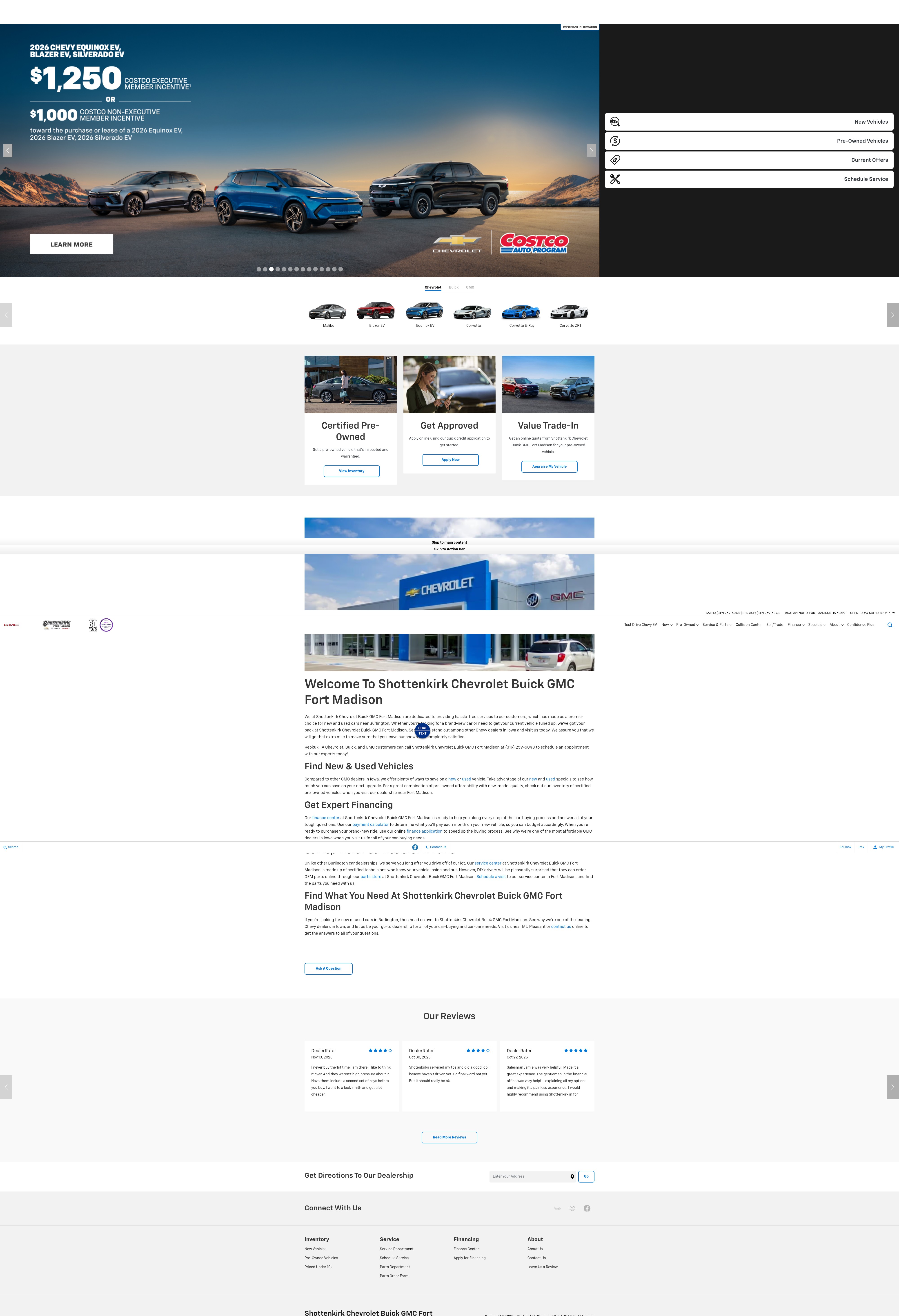 Screenshot of shottenkirkfortmadison.com