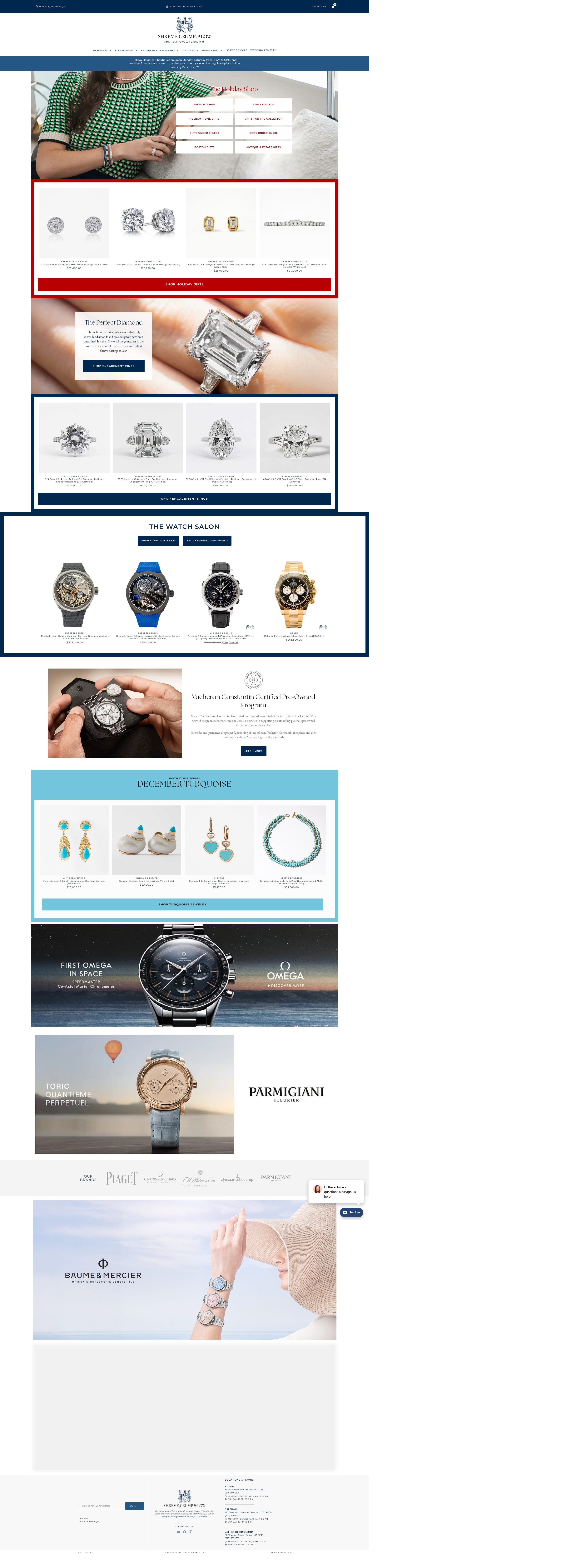 Screenshot of shrevecrumpandlow.com